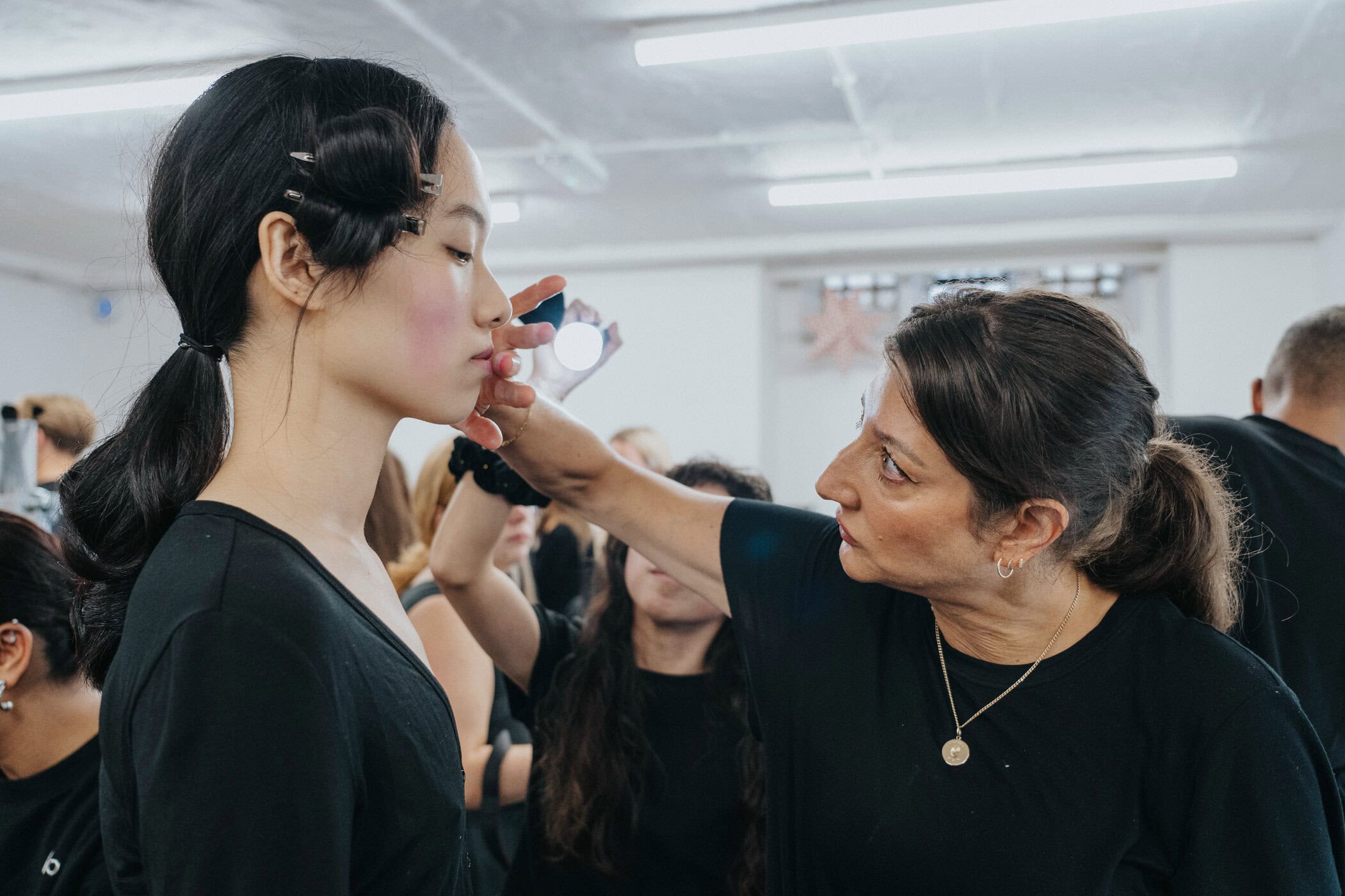 Bora Aksu Spring 2027 Fashion Show Backstage