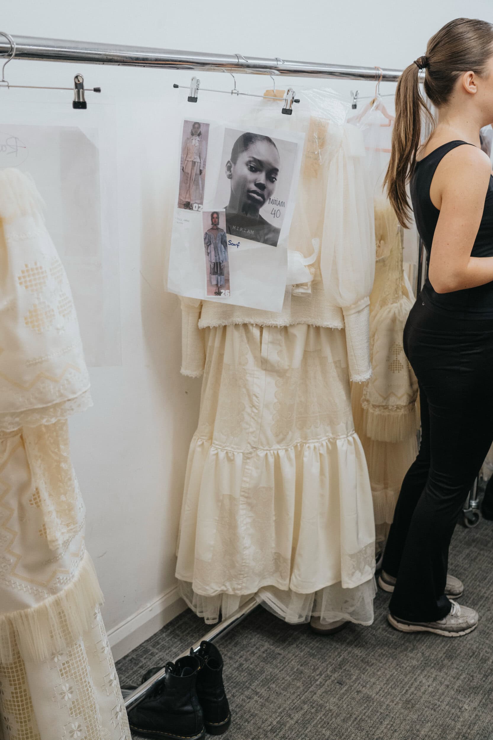 Bora Aksu Spring 2027 Fashion Show Backstage