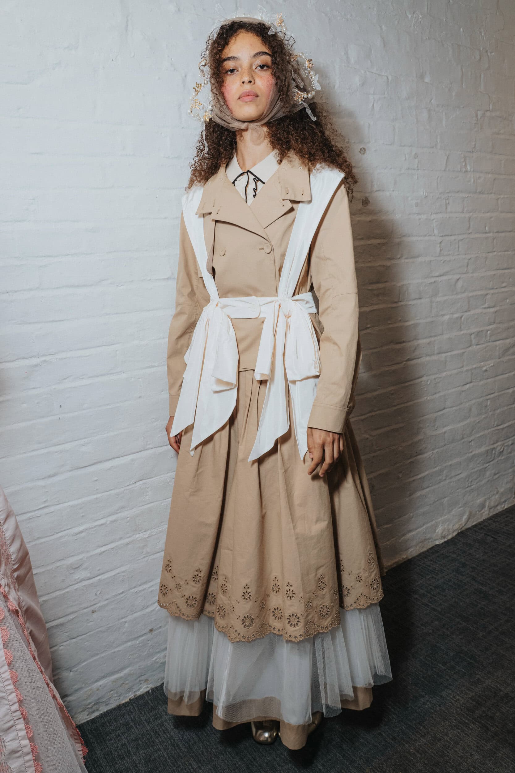 Bora Aksu Spring 2027 Fashion Show Backstage