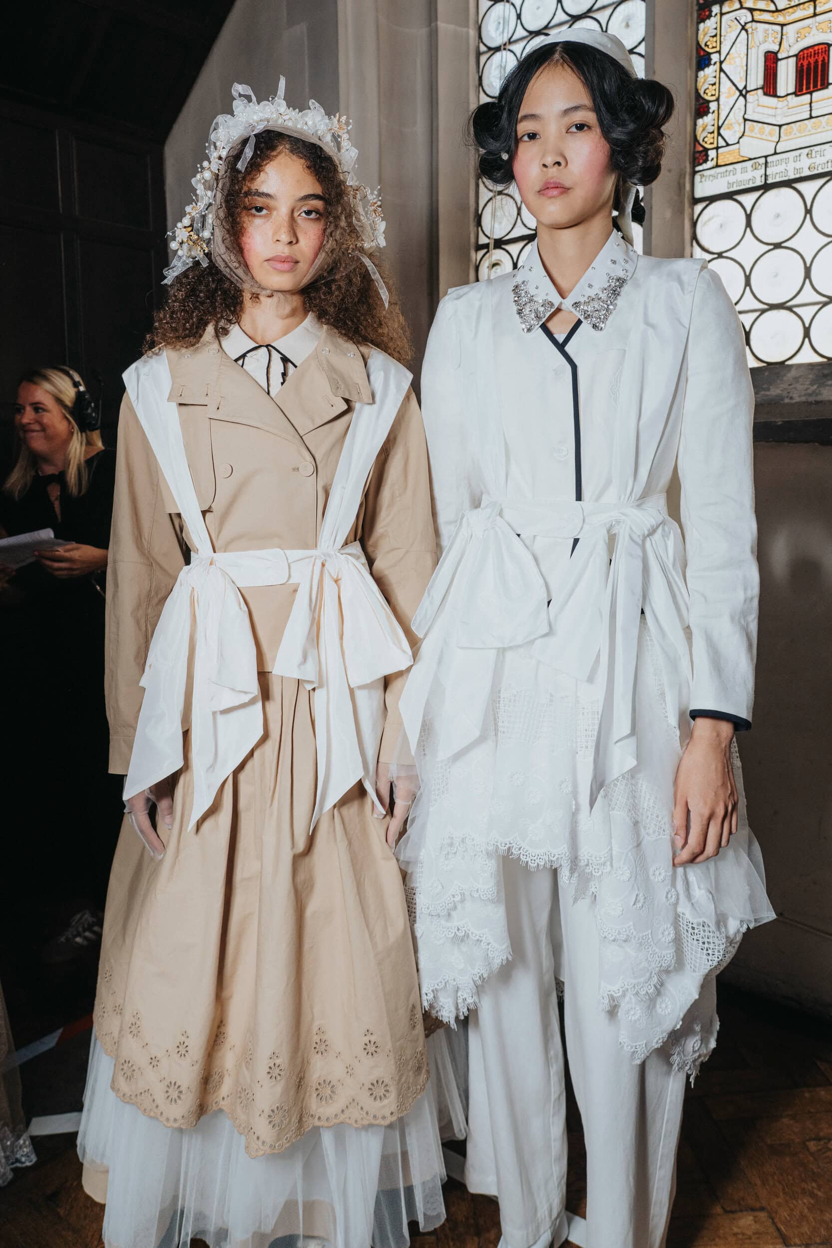 Bora Aksu Spring 2027 Fashion Show Backstage