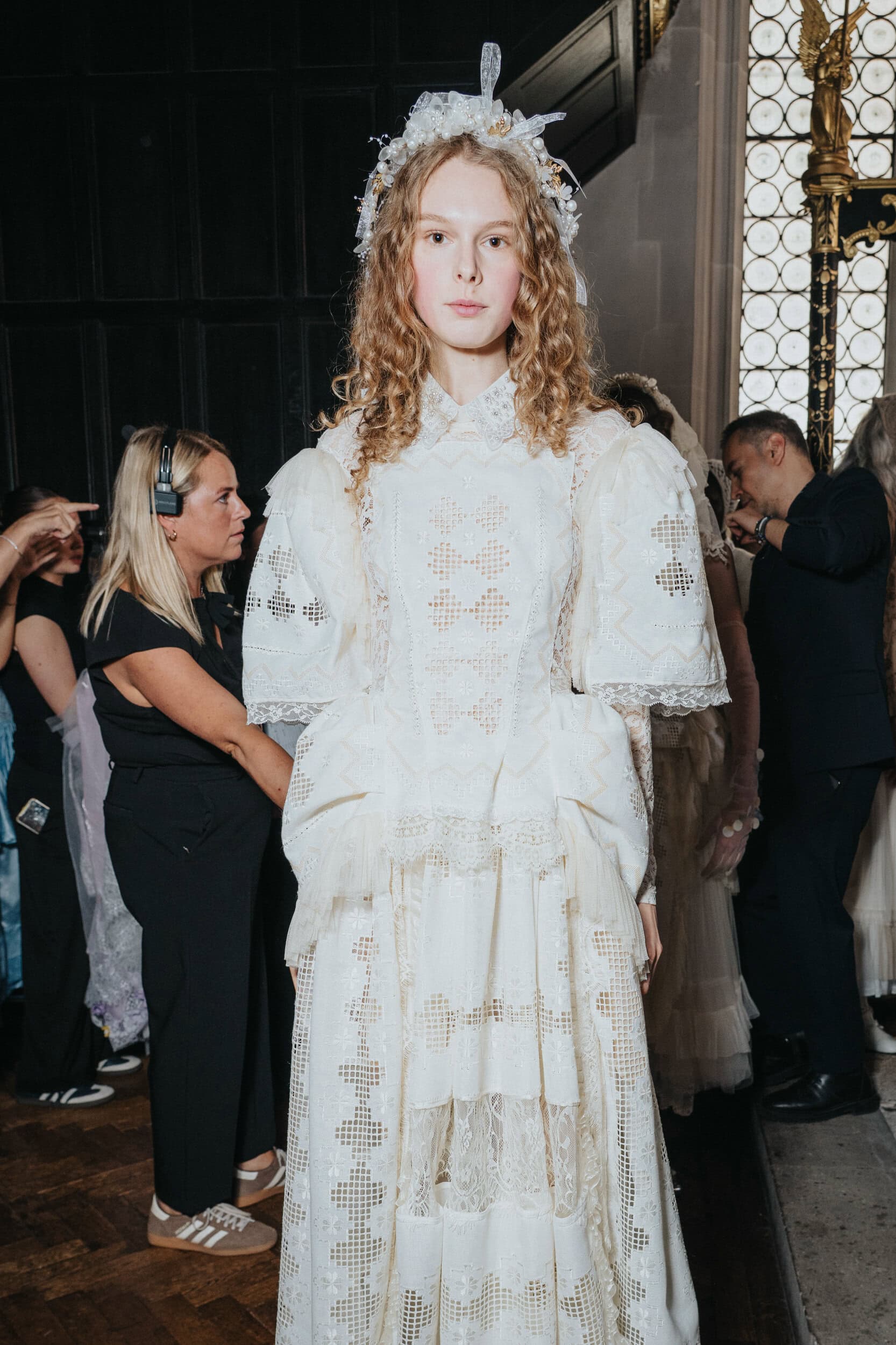 Bora Aksu Spring 2027 Fashion Show Backstage