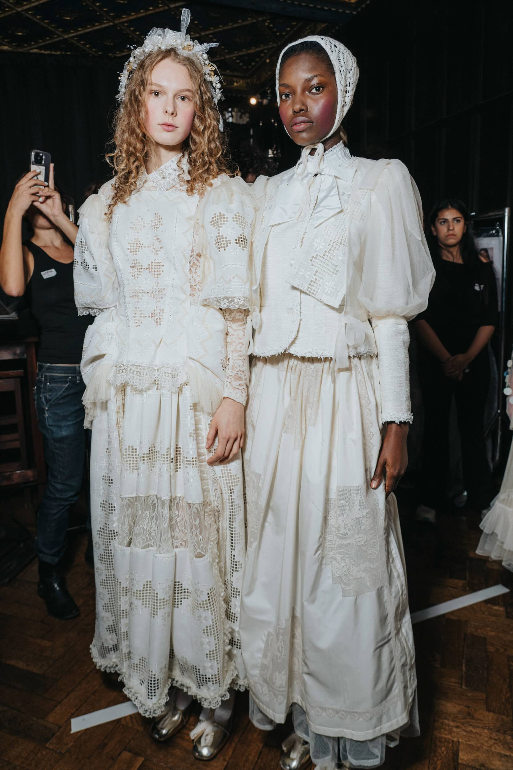 Bora Aksu Spring 2027 Fashion Show Backstage