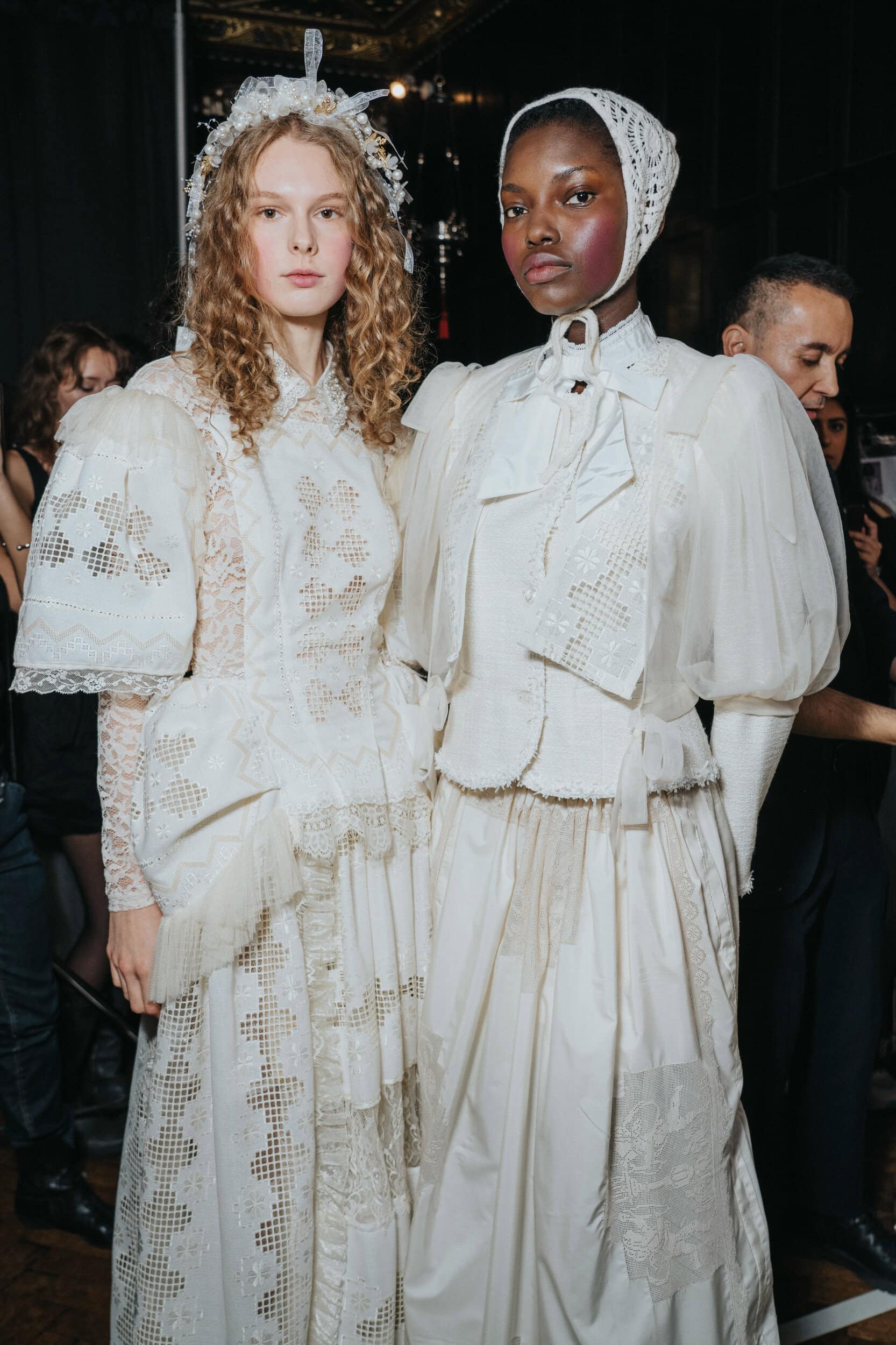 Bora Aksu Spring 2027 Fashion Show Backstage