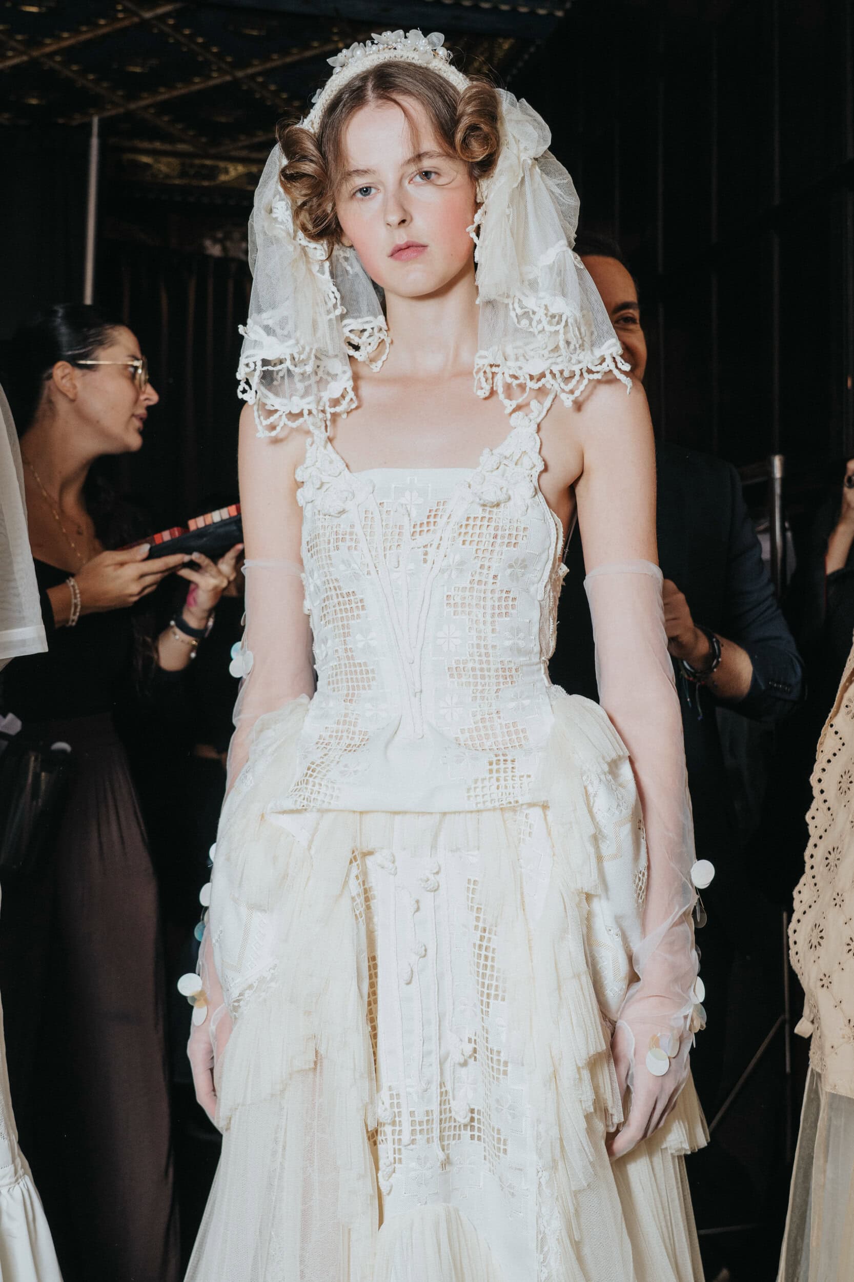 Bora Aksu Spring 2027 Fashion Show Backstage