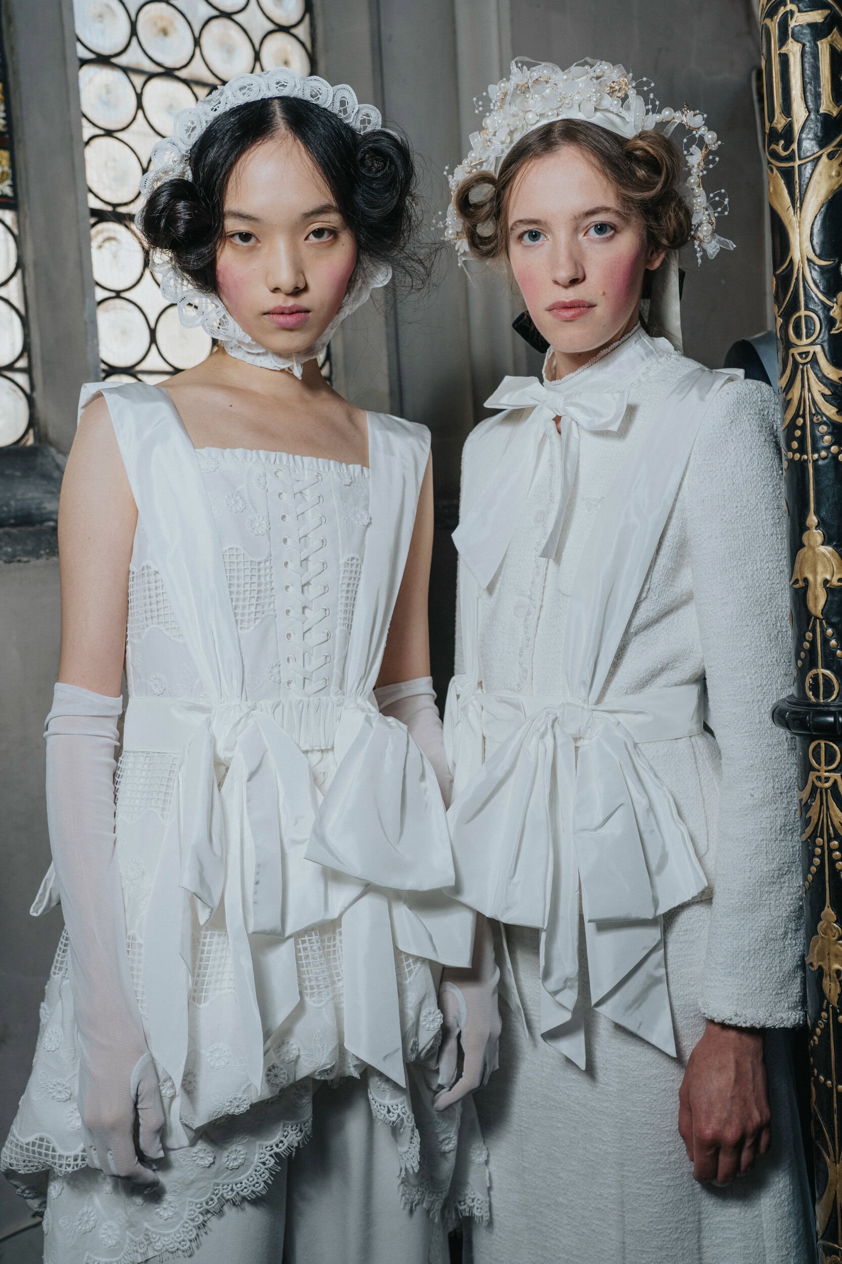 Bora Aksu Spring 2027 Fashion Show Backstage