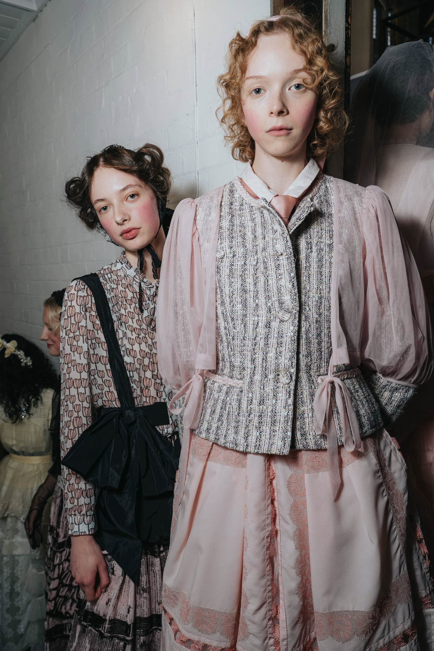 Bora Aksu Spring 2027 Fashion Show Backstage