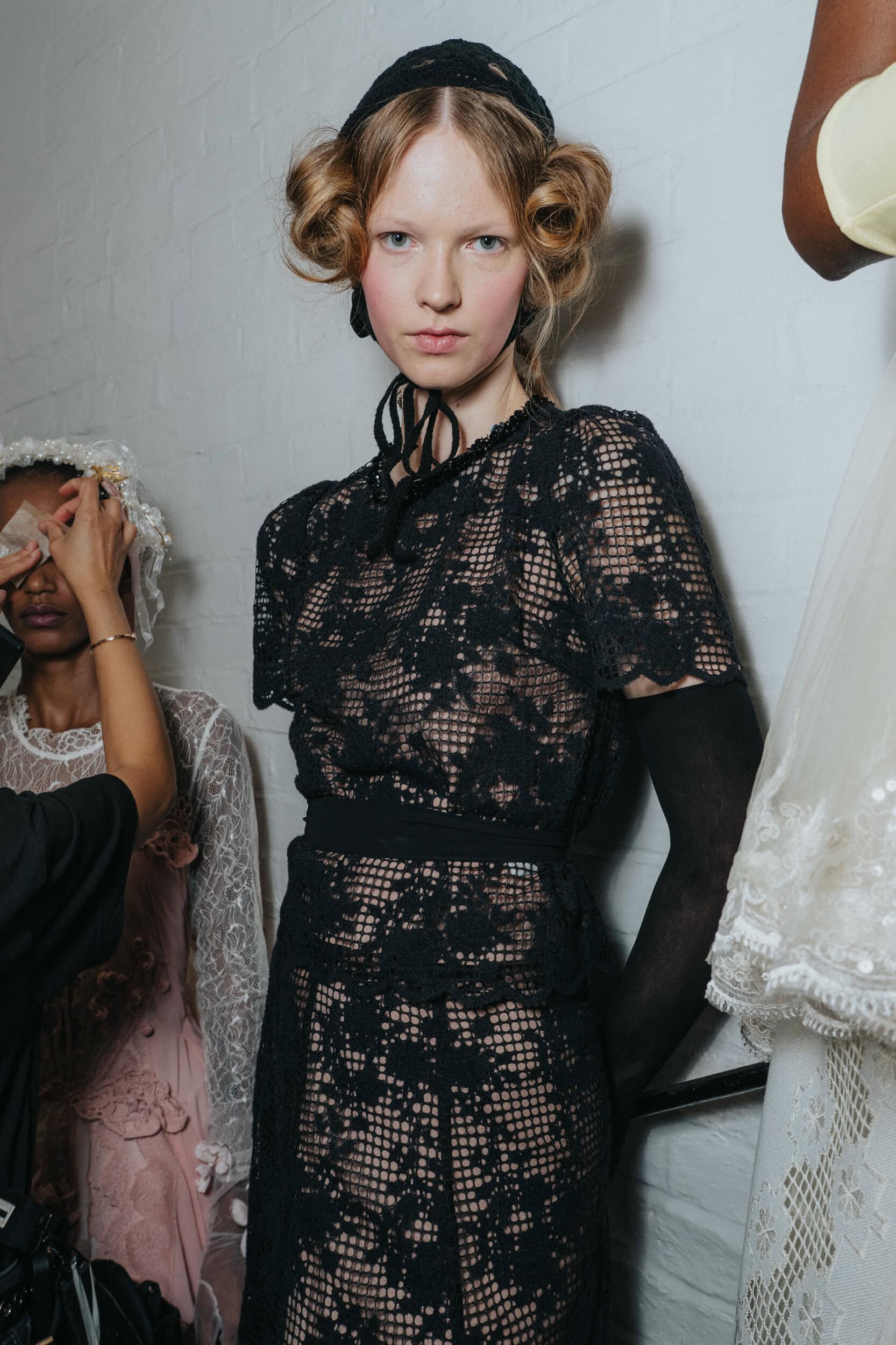 Bora Aksu Spring 2027 Fashion Show Backstage