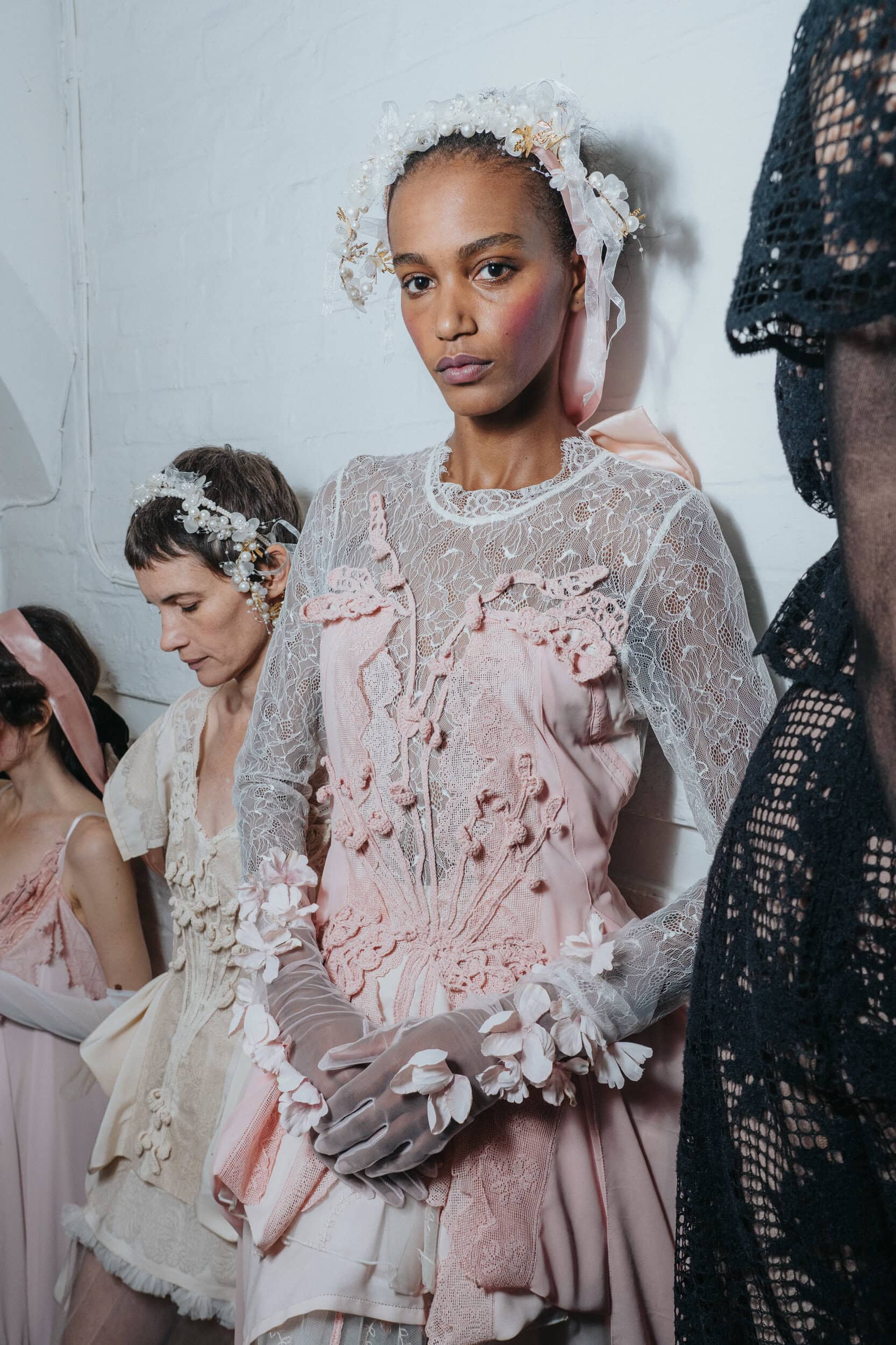 Bora Aksu Spring 2027 Fashion Show Backstage