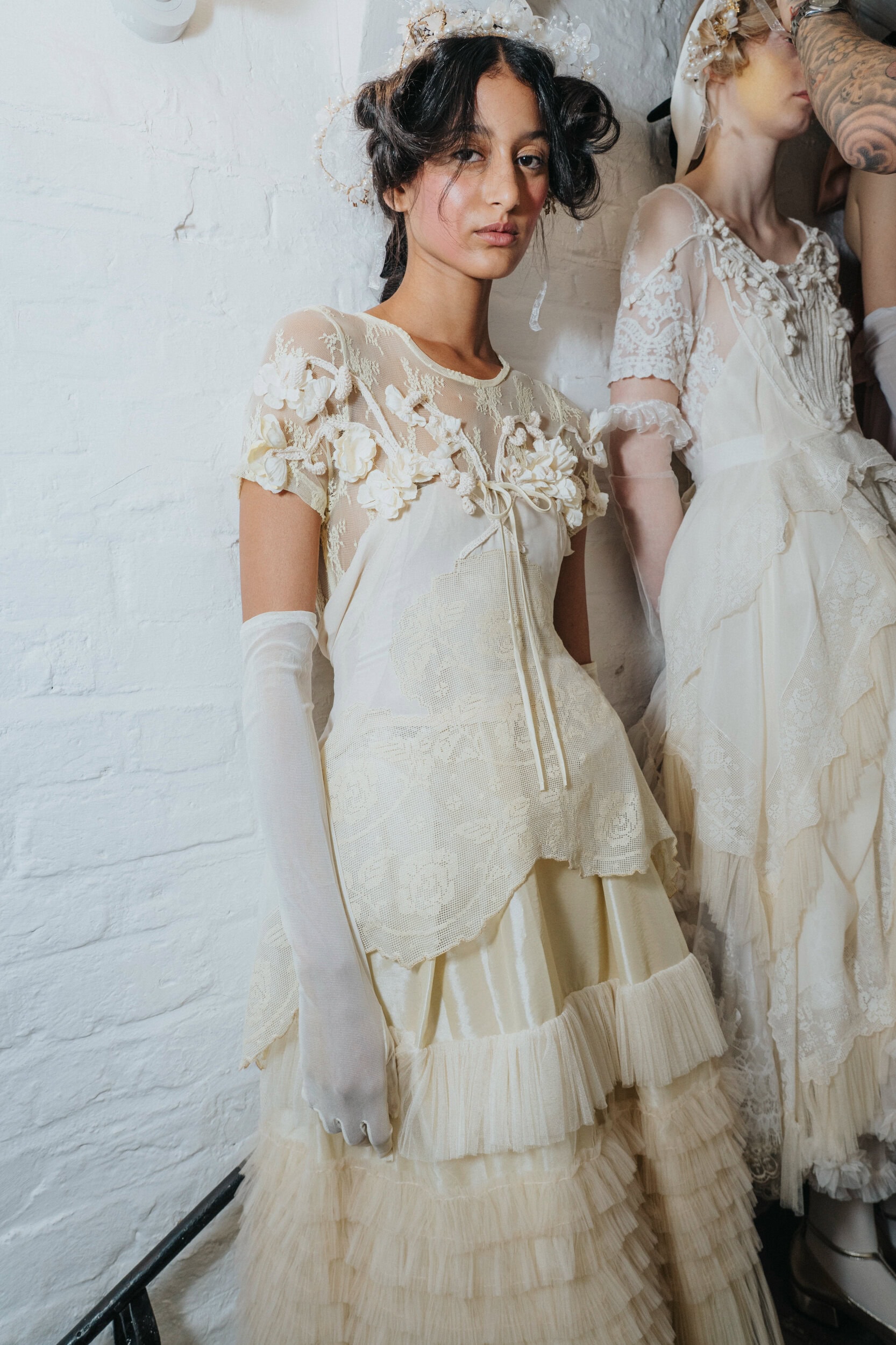 Bora Aksu Spring 2027 Fashion Show Backstage