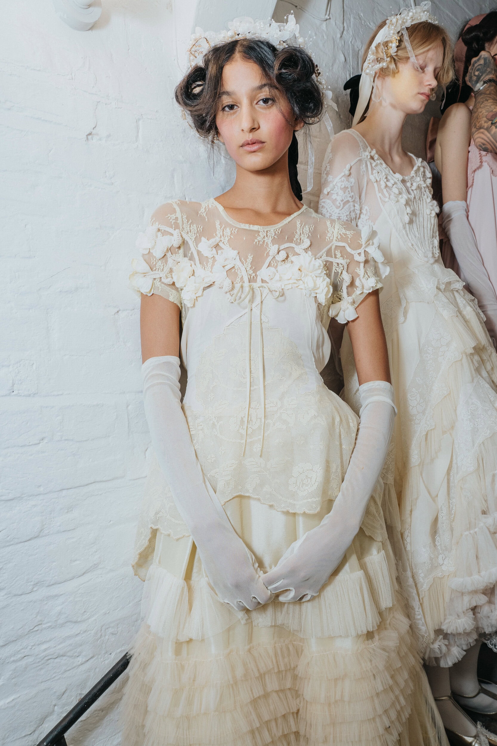 Bora Aksu Spring 2027 Fashion Show Backstage