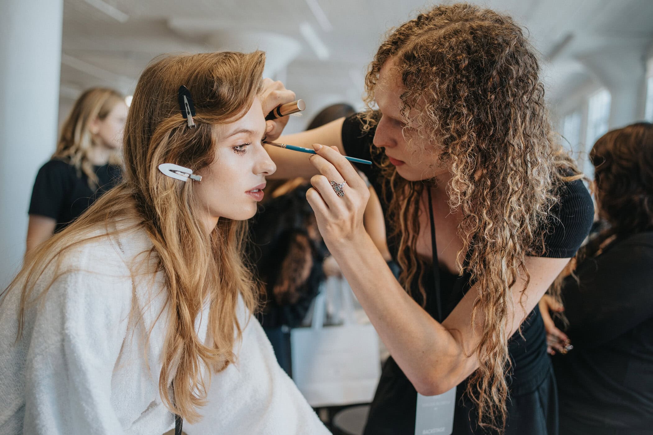 Magda Butrym Spring 2027 Fashion Show Backstage
