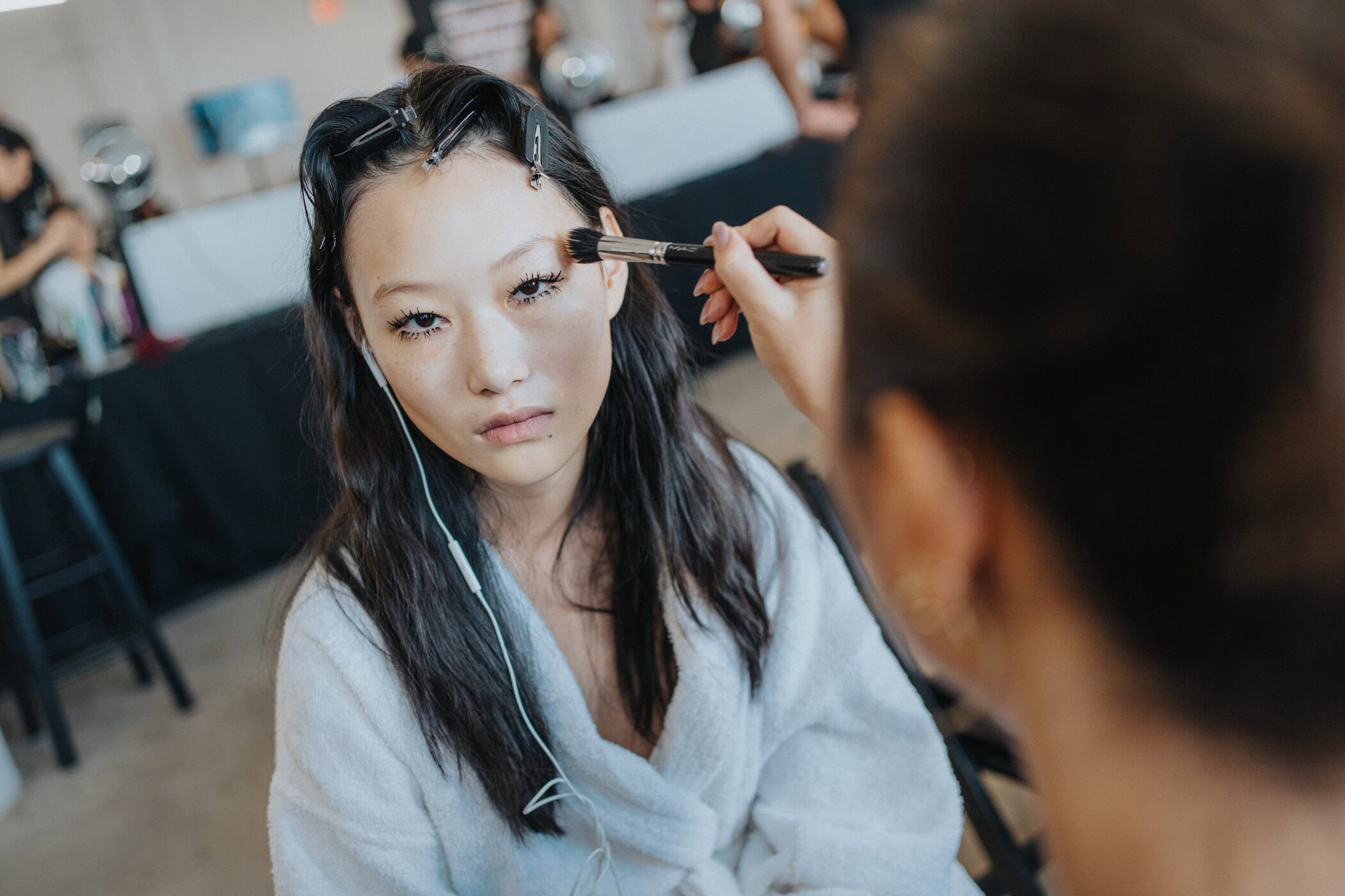 Magda Butrym Spring 2027 Fashion Show Backstage