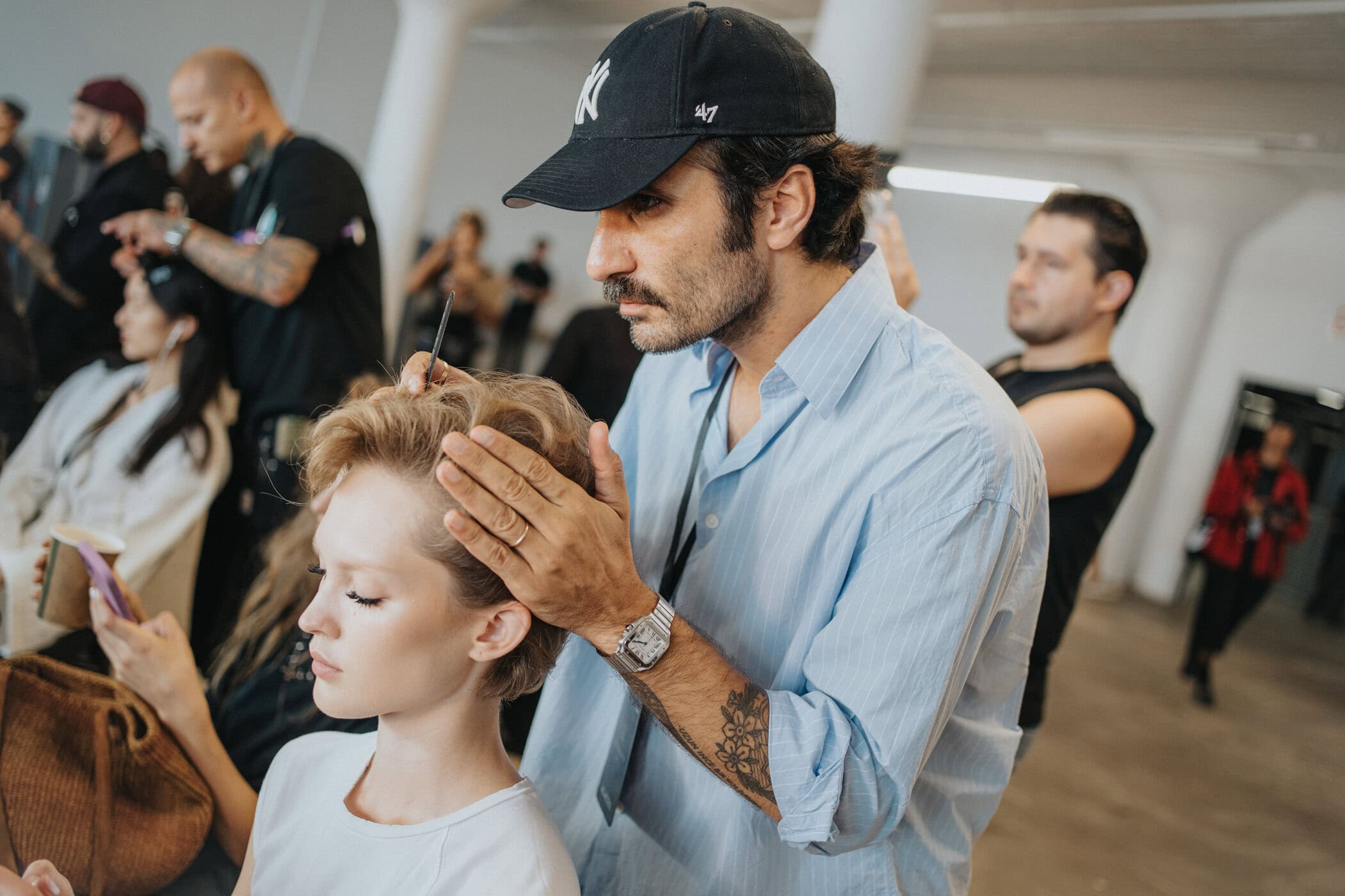 Magda Butrym Spring 2027 Fashion Show Backstage