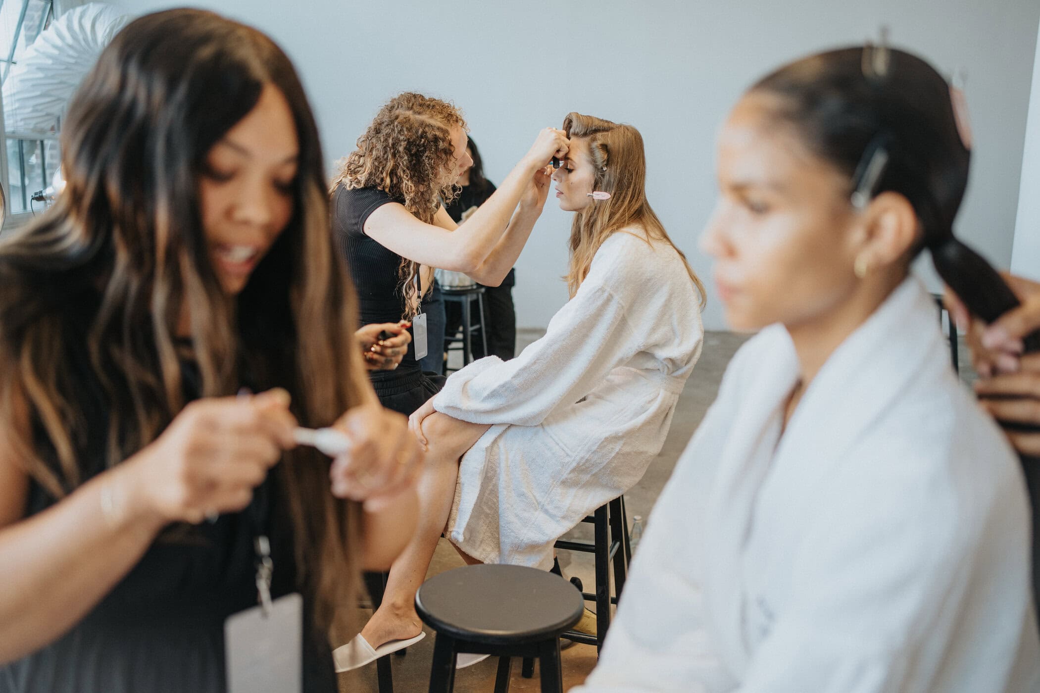 Magda Butrym Spring 2027 Fashion Show Backstage