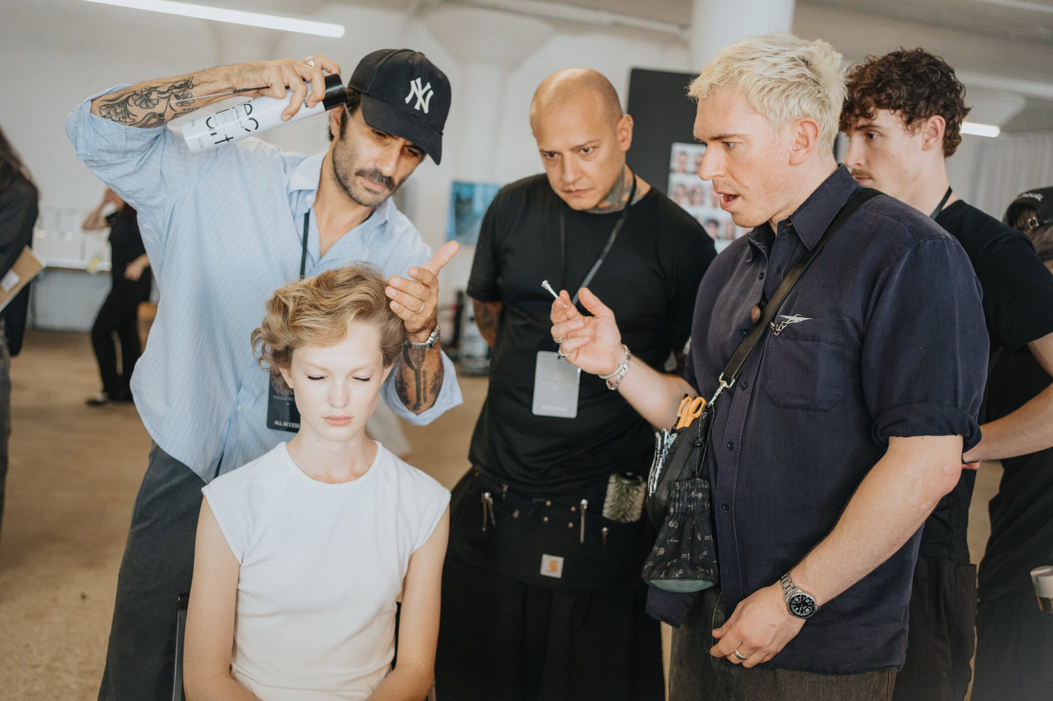 Magda Butrym Spring 2027 Fashion Show Backstage
