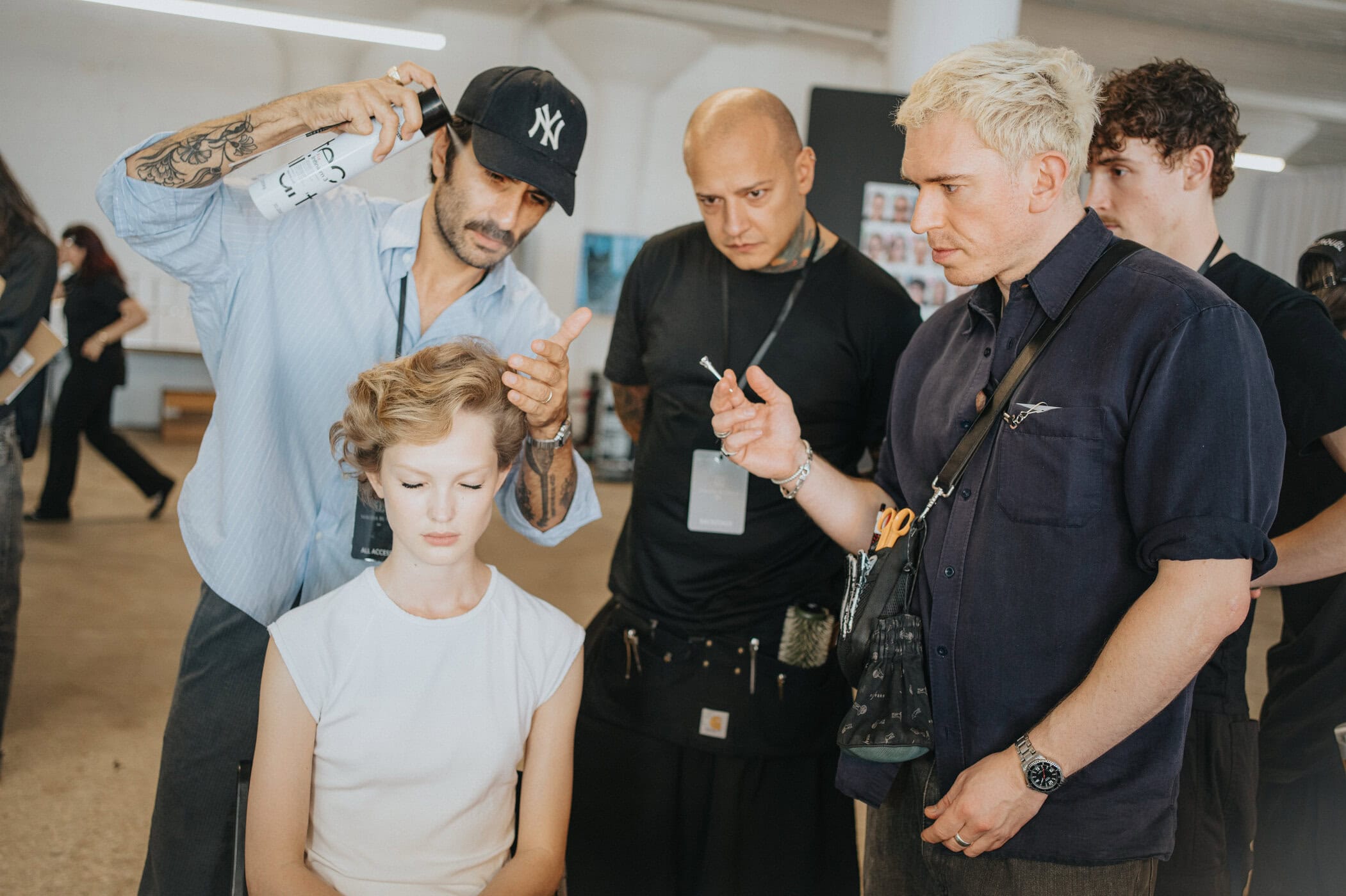 Magda Butrym Spring 2027 Fashion Show Backstage