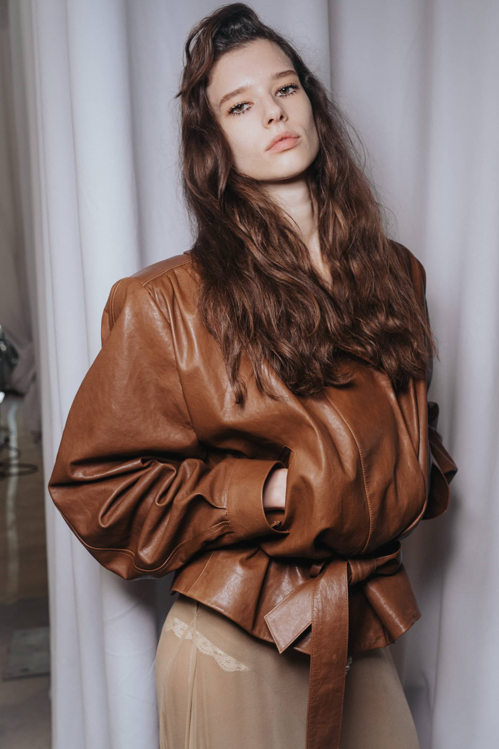 Magda Butrym Spring 2027 Fashion Show Backstage