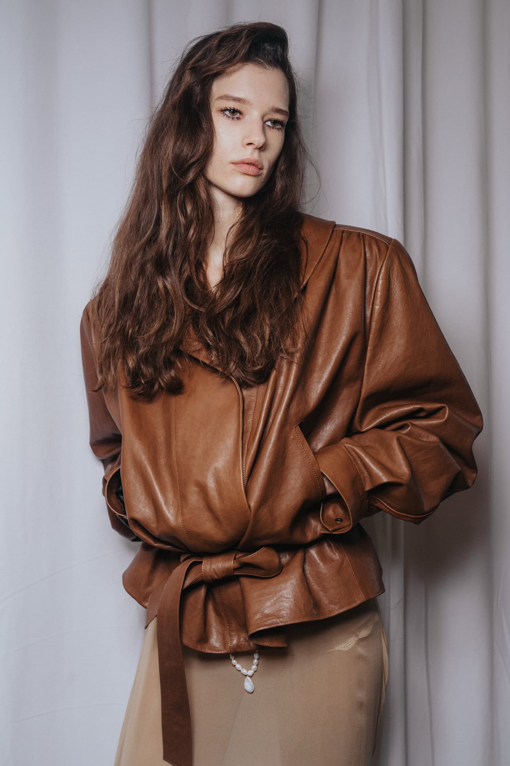 Magda Butrym Spring 2027 Fashion Show Backstage