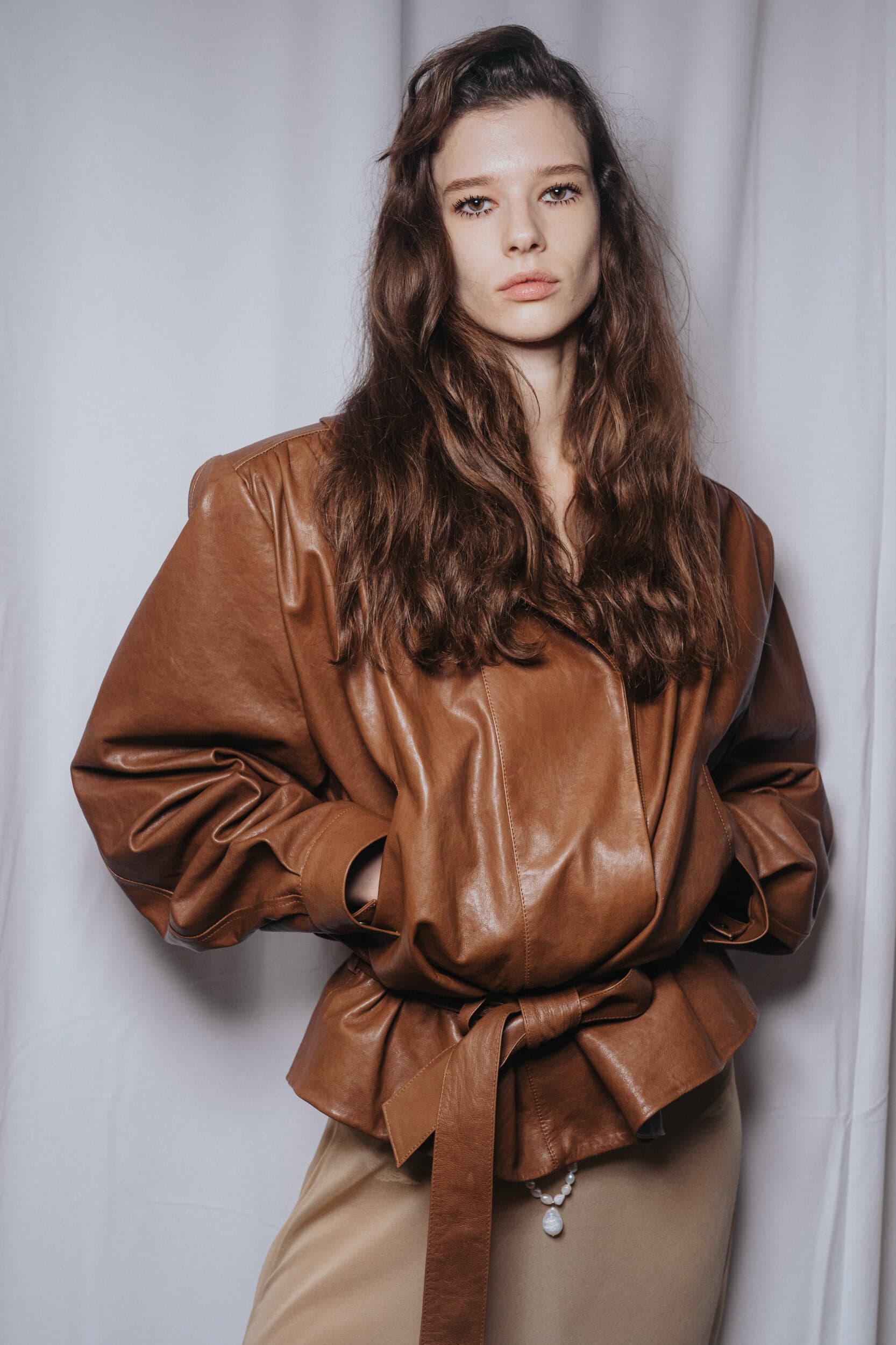 Magda Butrym Spring 2027 Fashion Show Backstage