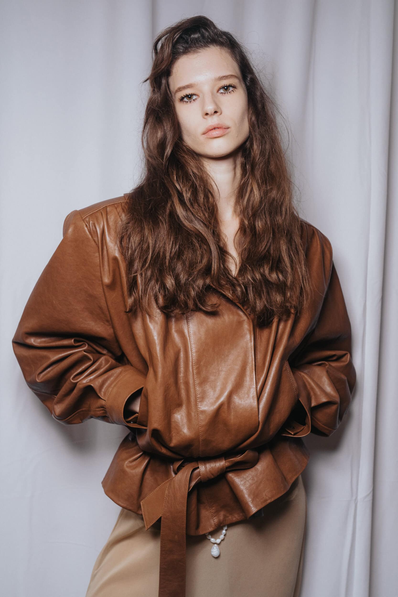 Magda Butrym Spring 2027 Fashion Show Backstage