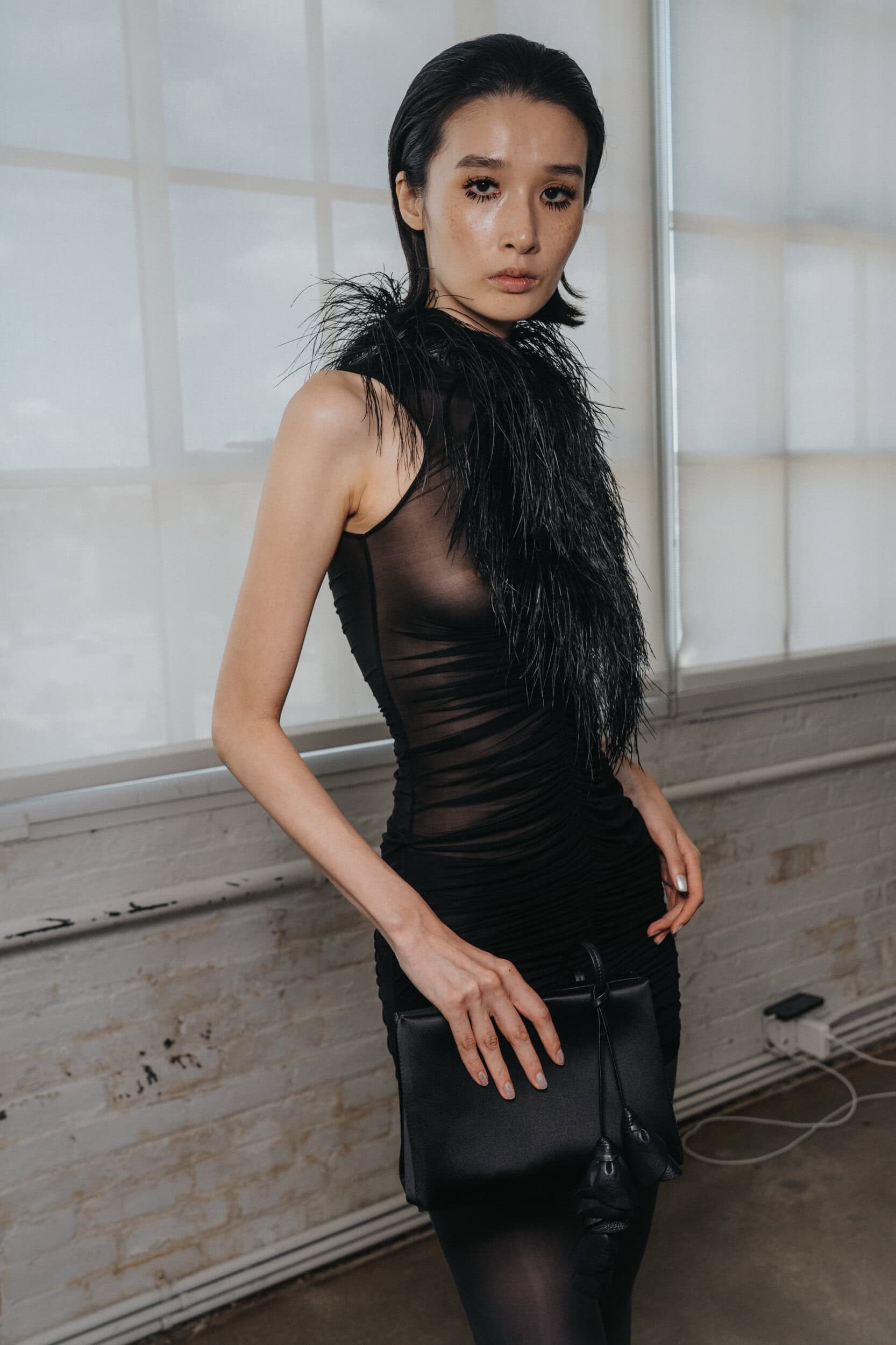 Magda Butrym Spring 2027 Fashion Show Backstage