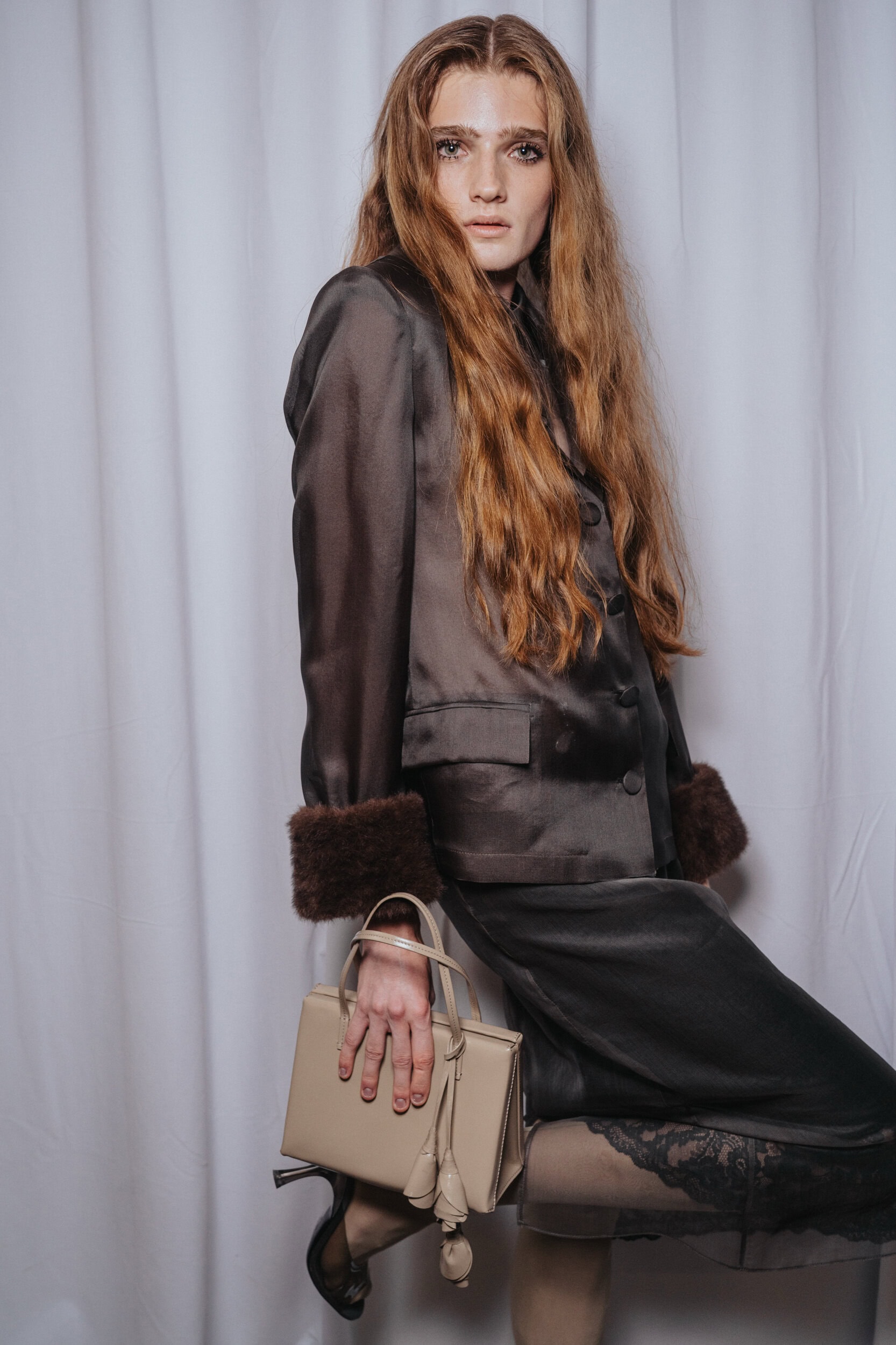 Magda Butrym Spring 2027 Fashion Show Backstage
