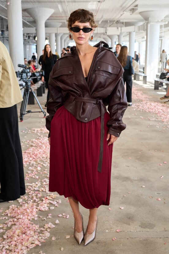 Magda Butrym Spring 2027 Fashion Show Front Row