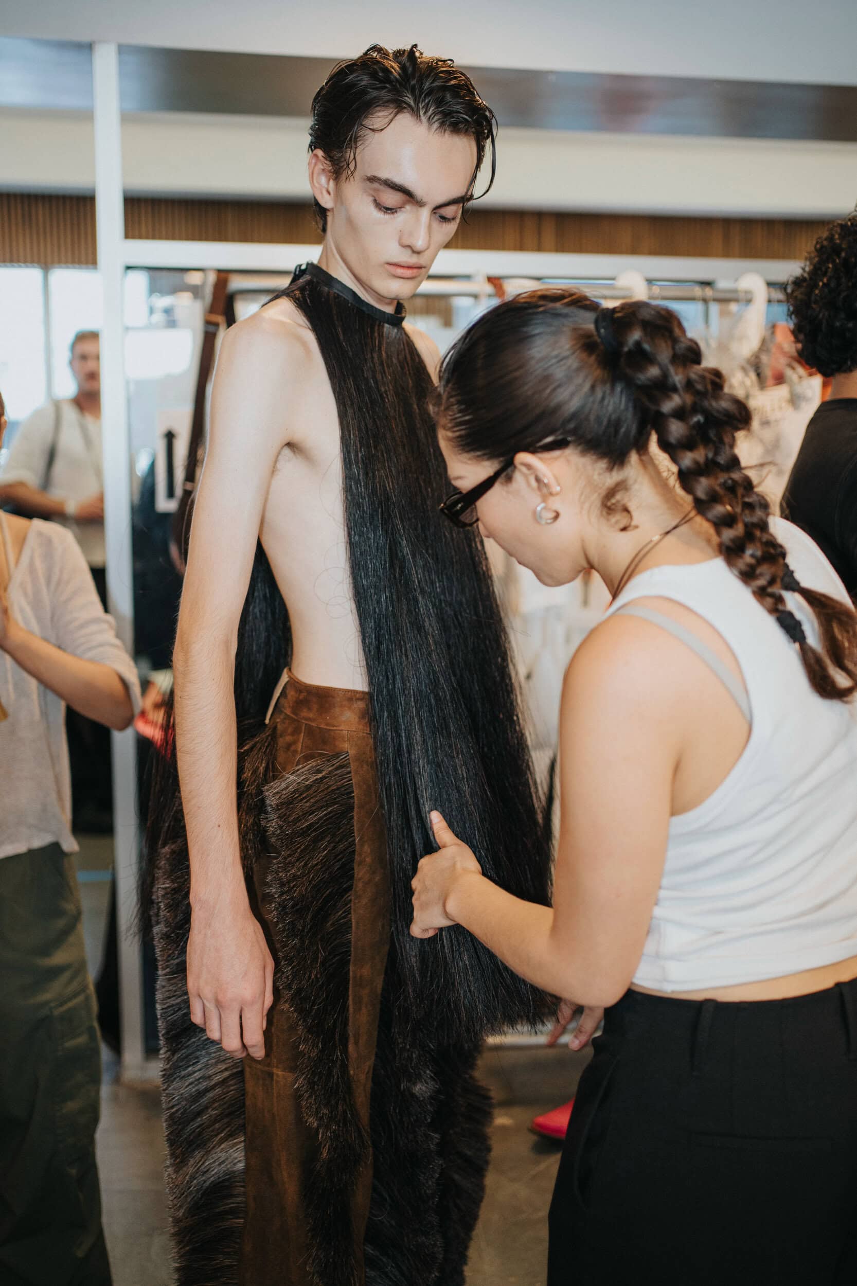 Campillo Spring 2027 Fashion Show Backstage