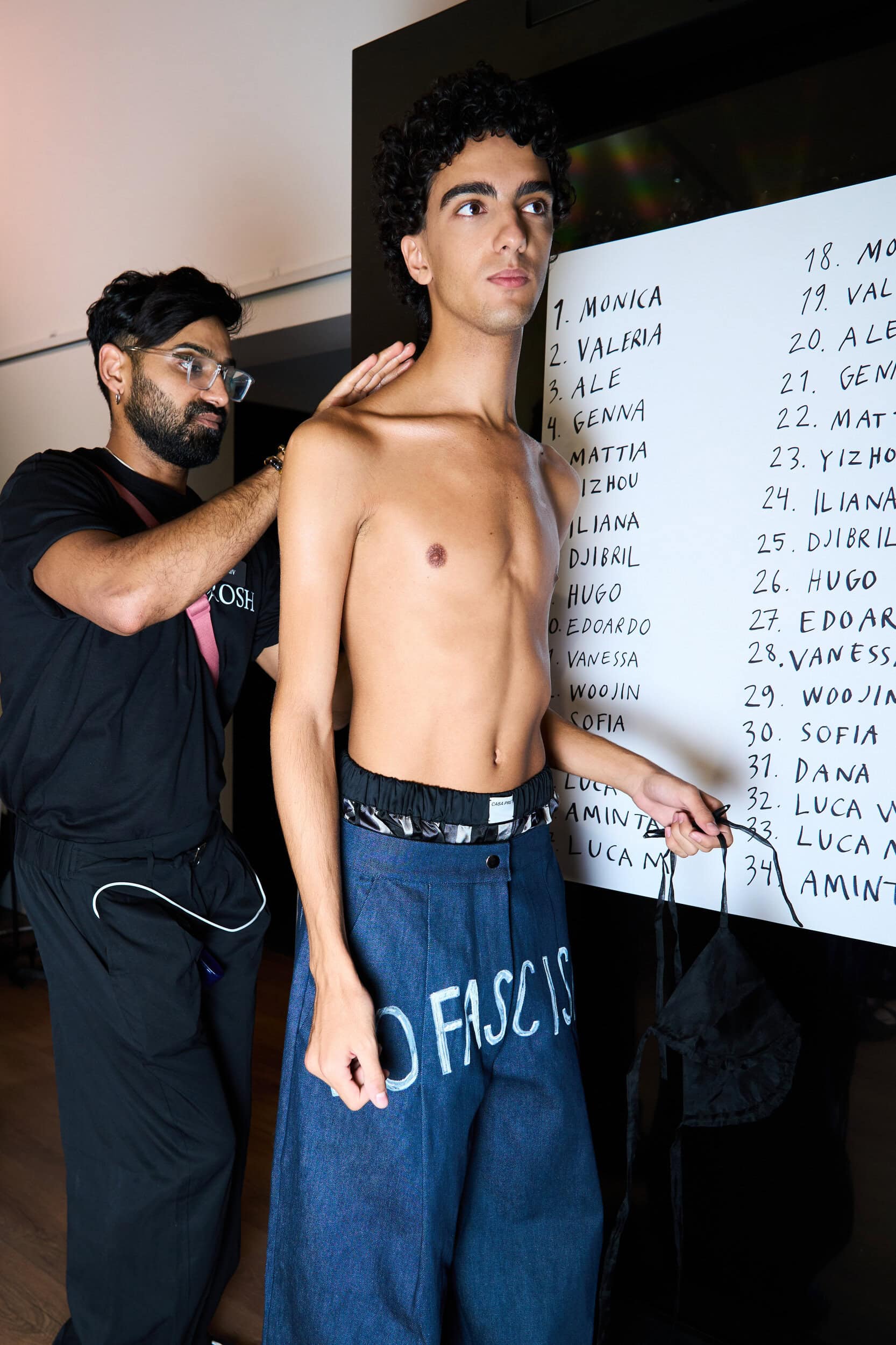 Casa Preti Spring 2027 Fashion Show Backstage