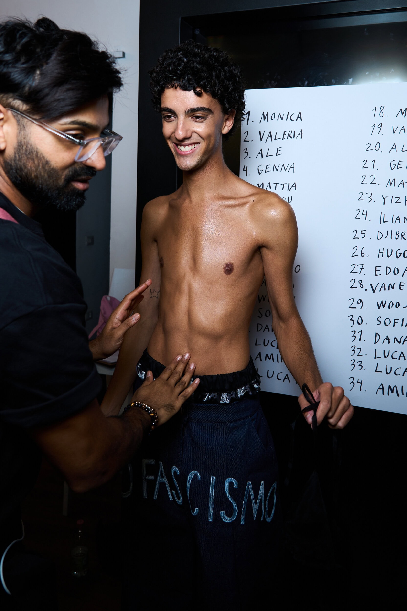 Casa Preti Spring 2027 Fashion Show Backstage