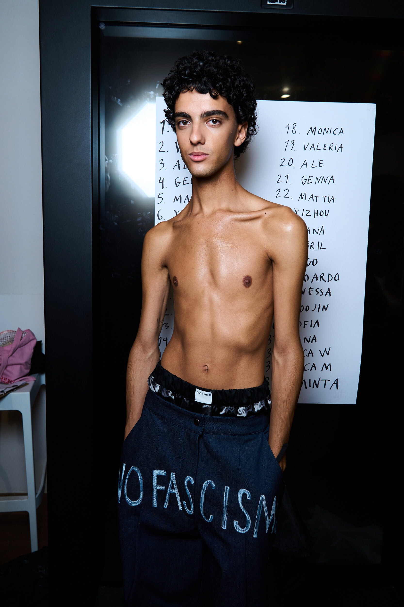 Casa Preti Spring 2027 Fashion Show Backstage
