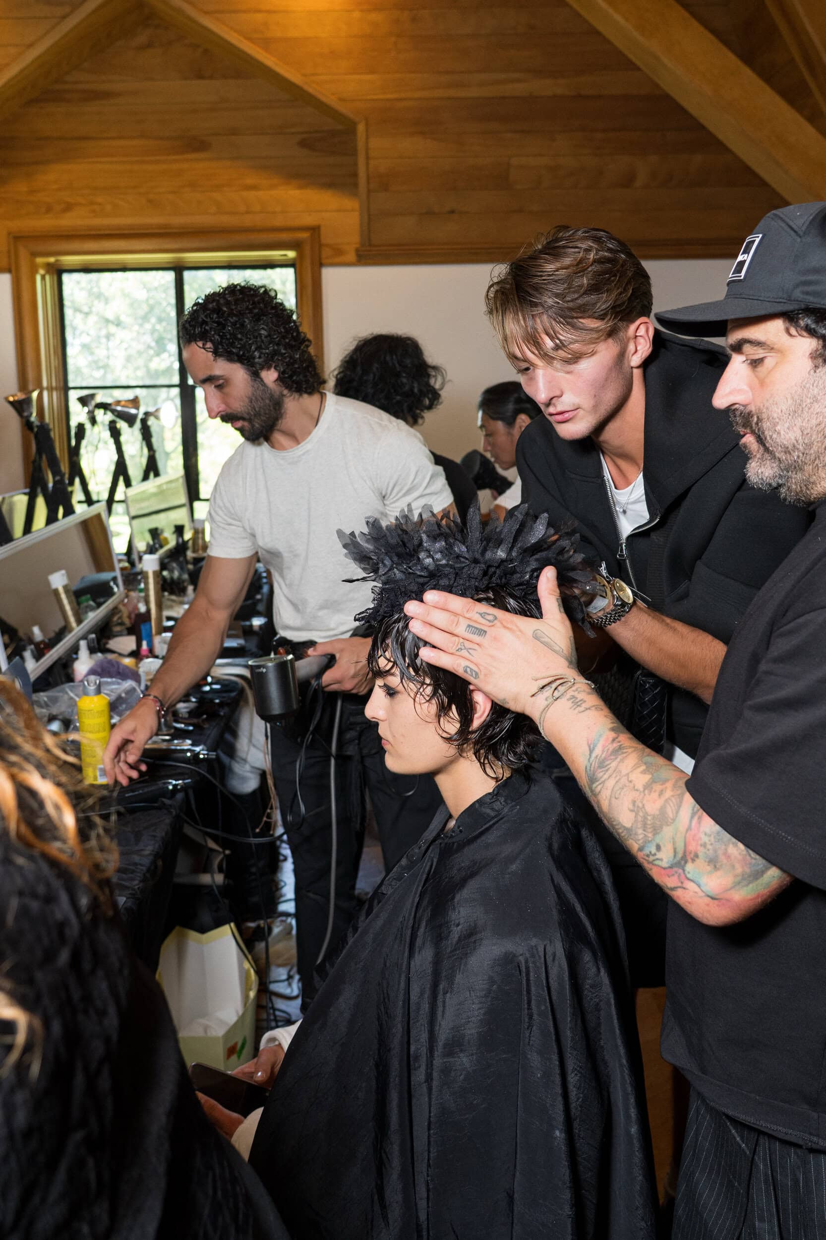 Collina Strada Spring 2027 Fashion Show Backstage