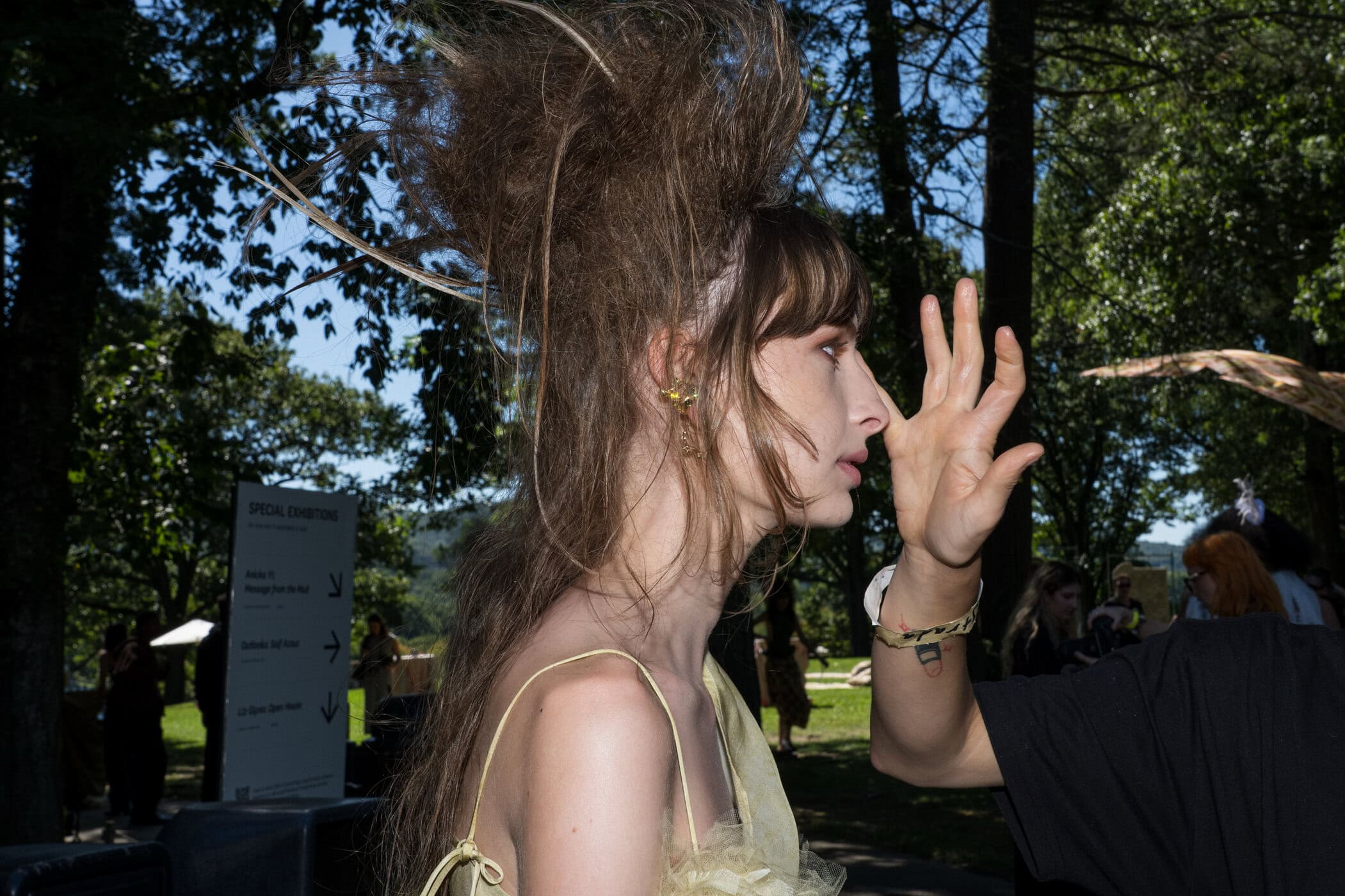 Collina Strada Spring 2027 Fashion Show Backstage