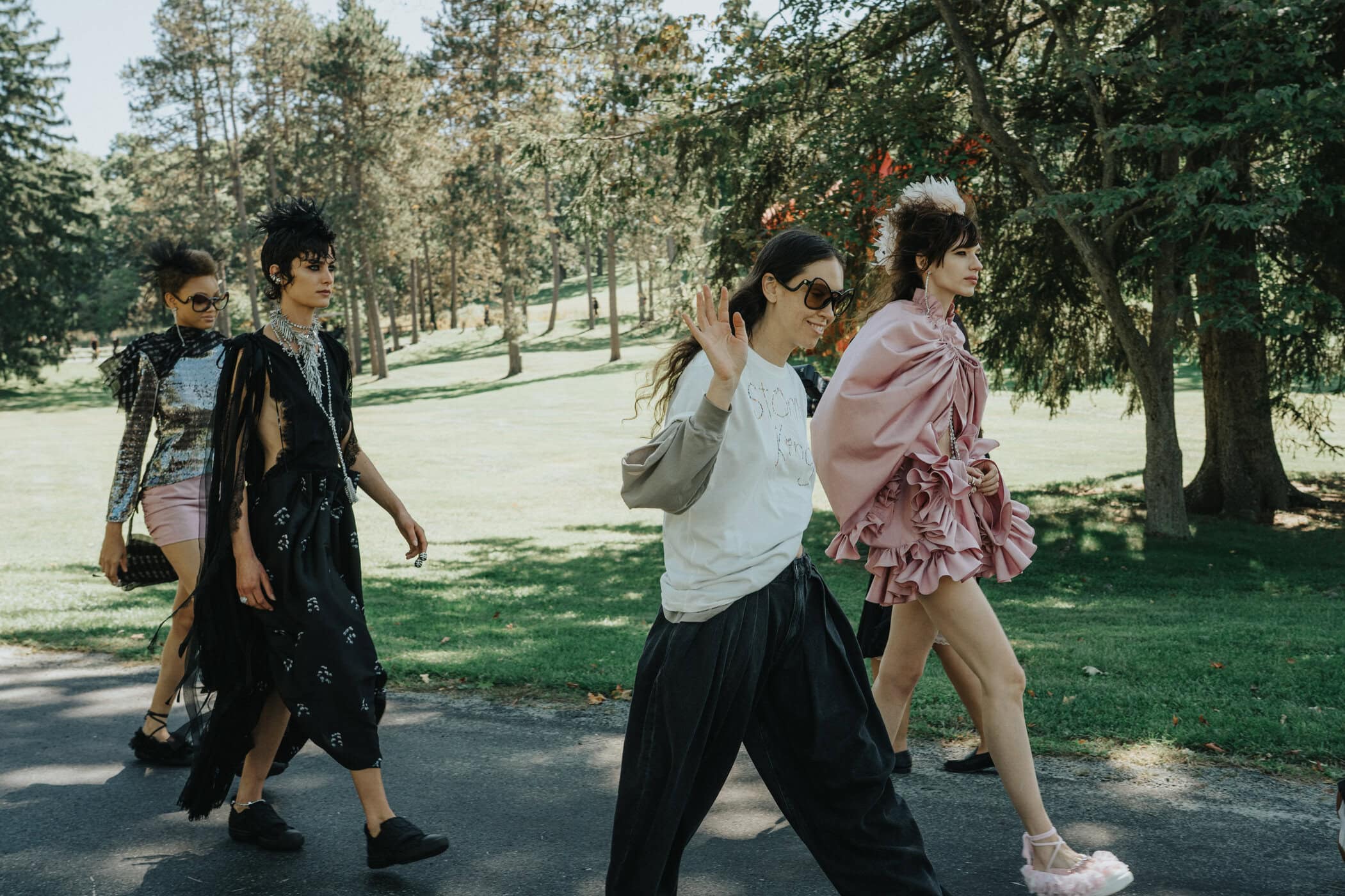 Collina Strada Spring 2027 Fashion Show Backstage