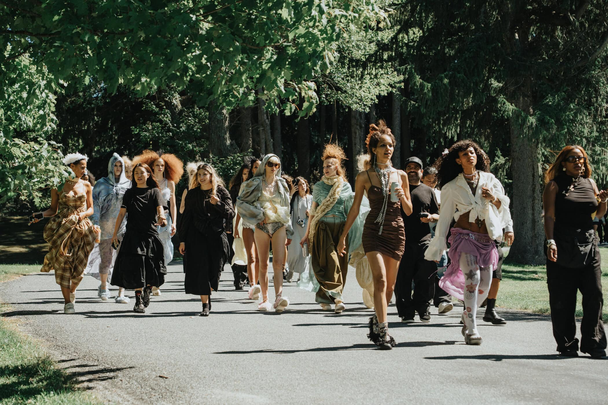 Collina Strada Spring 2027 Fashion Show Backstage