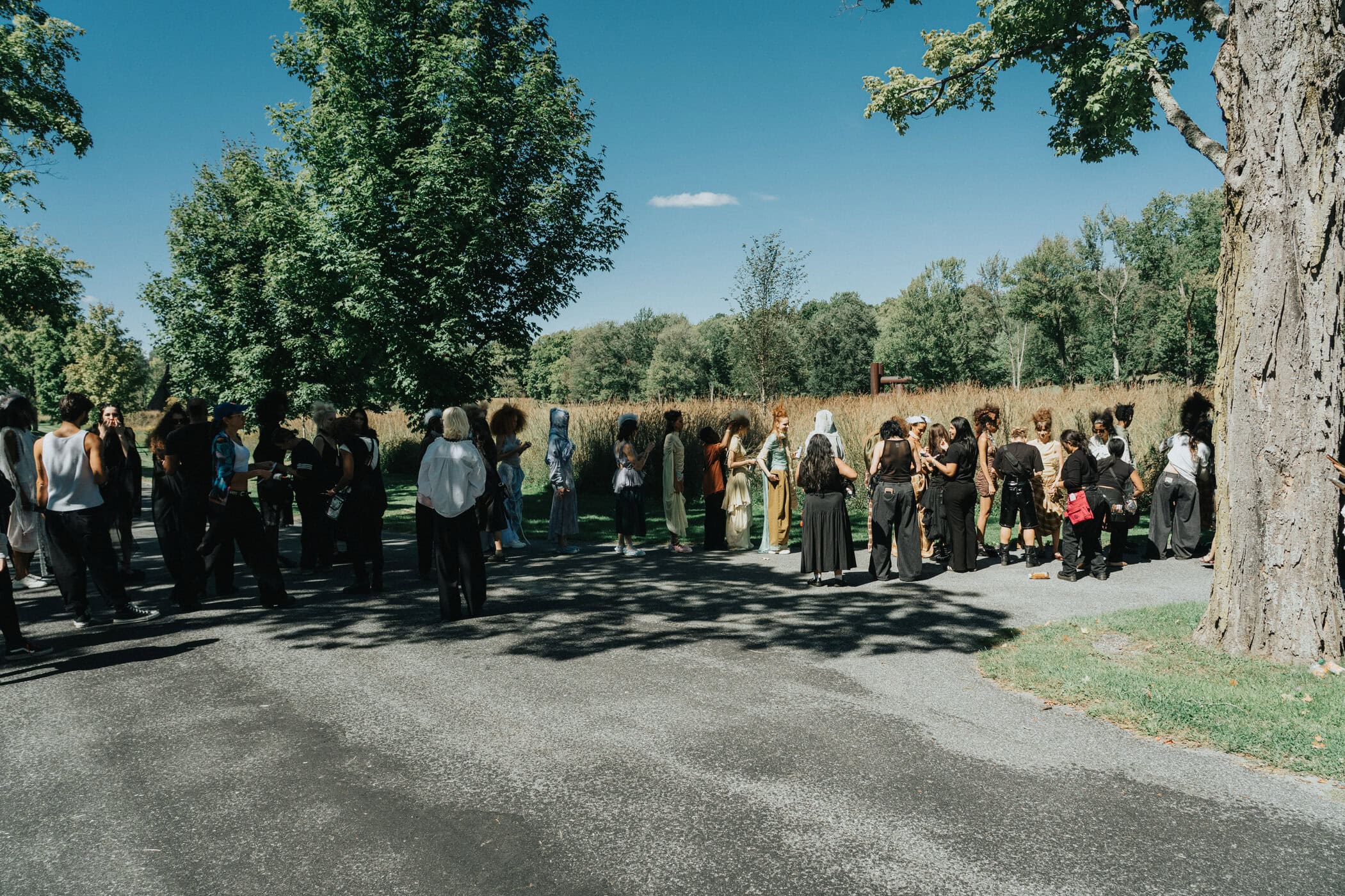 Collina Strada Spring 2027 Fashion Show Backstage
