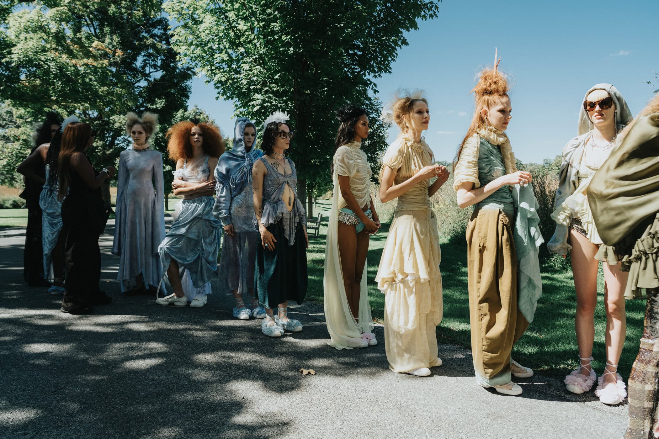 Collina Strada Spring 2027 Fashion Show Backstage
