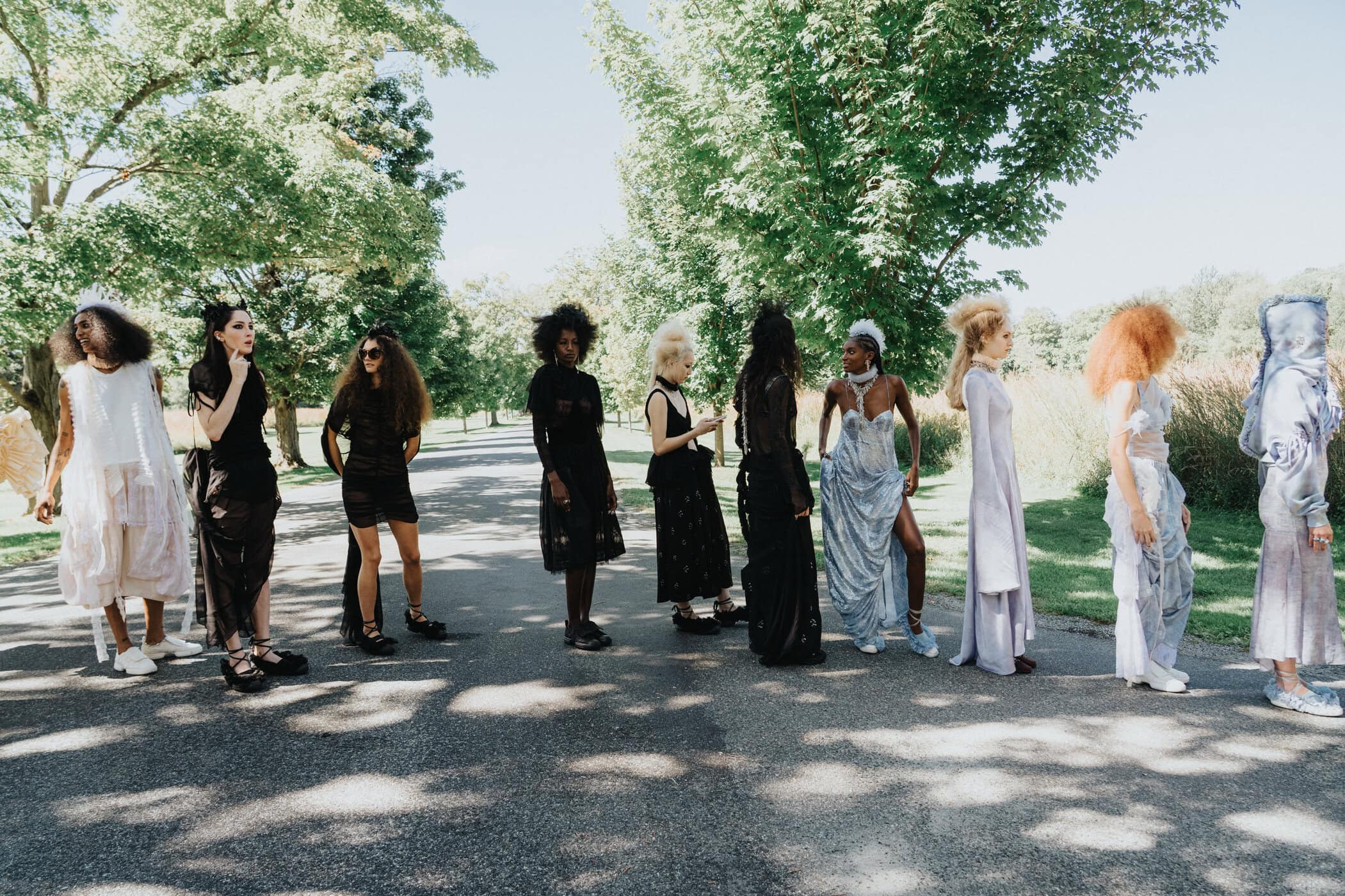 Collina Strada Spring 2027 Fashion Show Backstage
