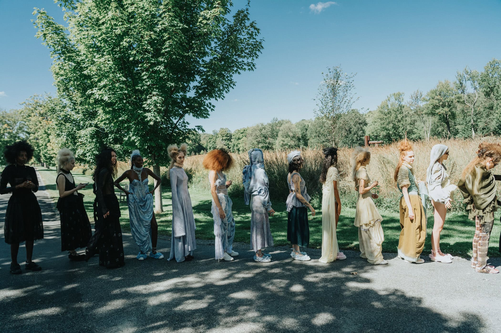 Collina Strada Spring 2027 Fashion Show Backstage