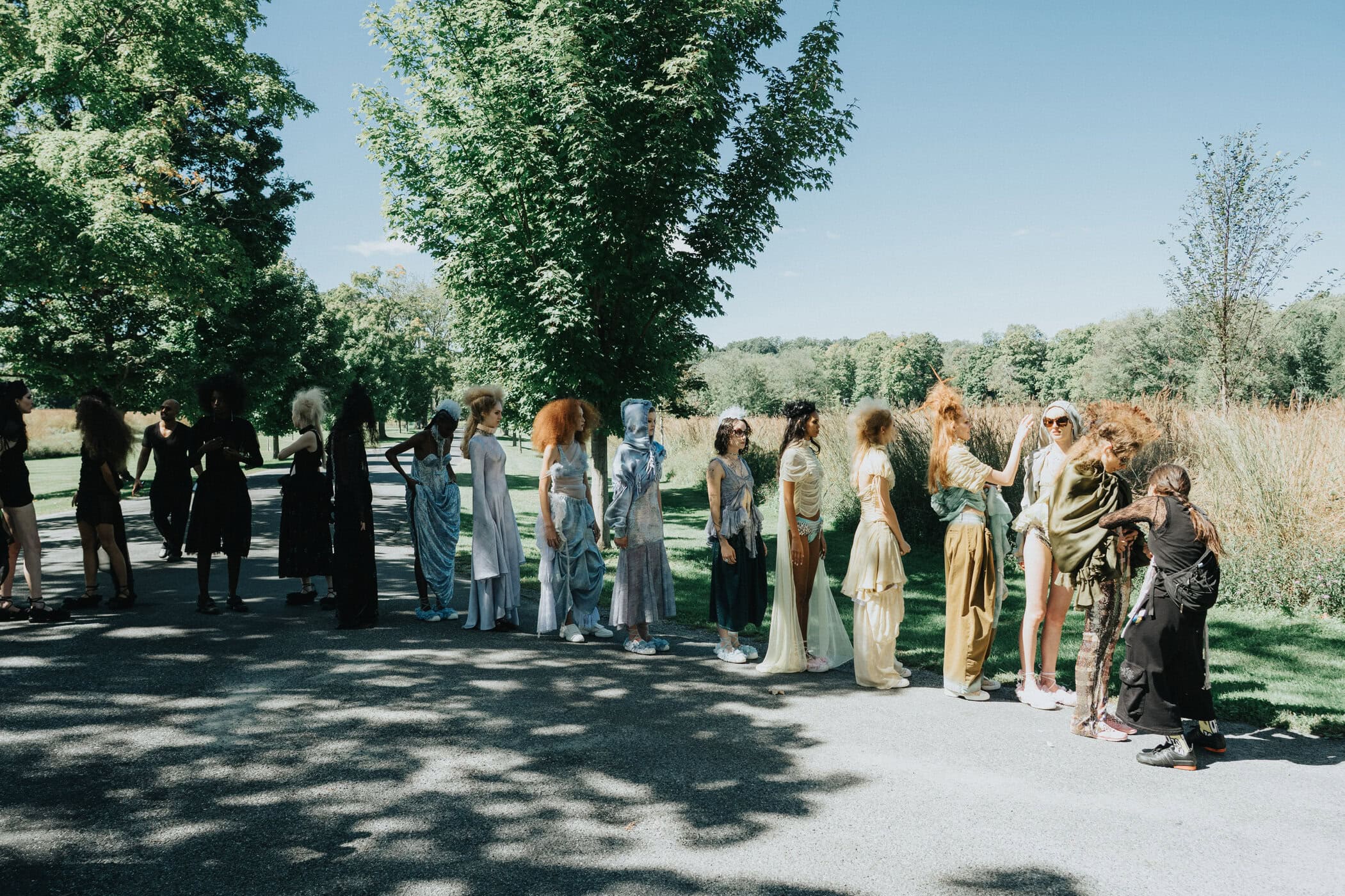 Collina Strada Spring 2027 Fashion Show Backstage