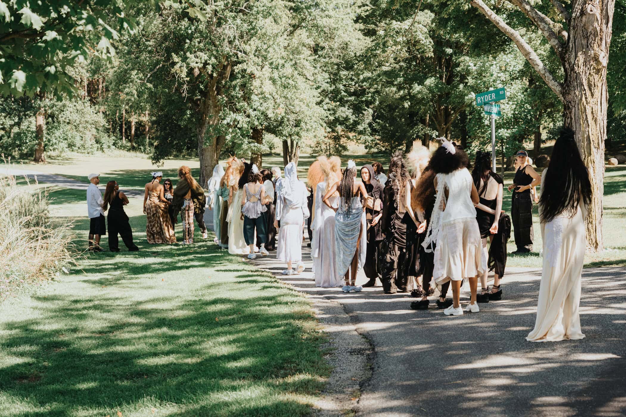 Collina Strada Spring 2027 Fashion Show Backstage