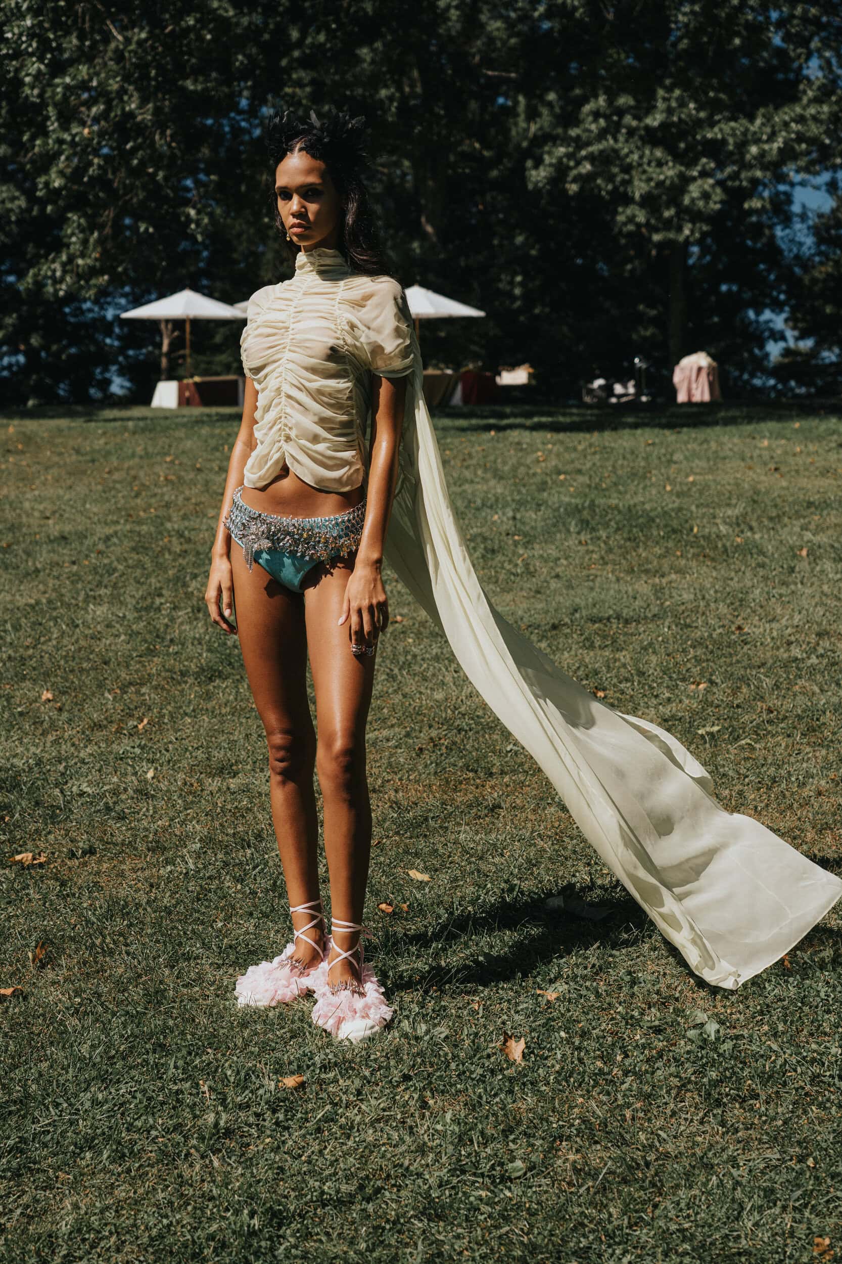 Collina Strada Spring 2027 Fashion Show Backstage