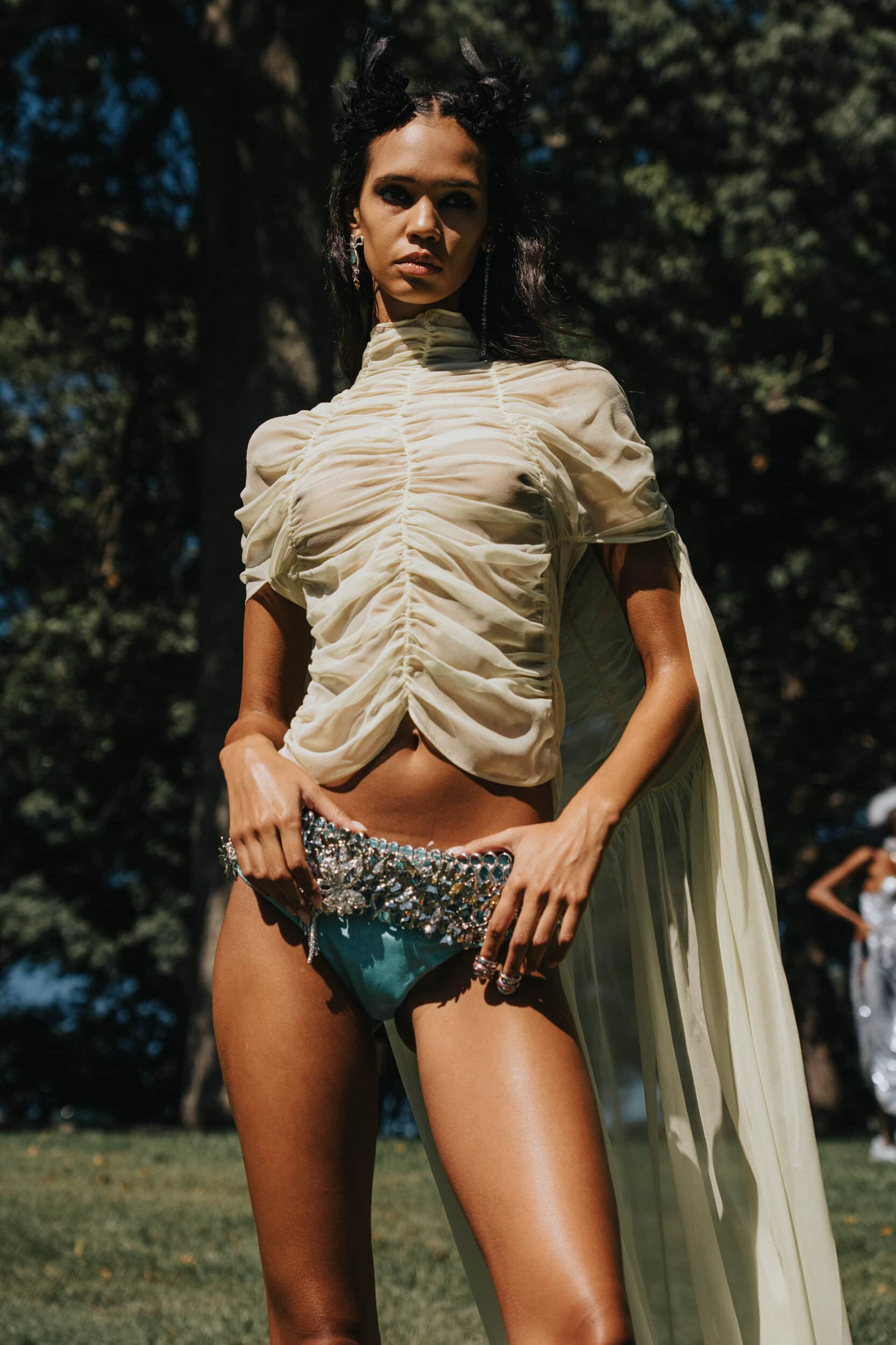 Collina Strada Spring 2027 Fashion Show Backstage