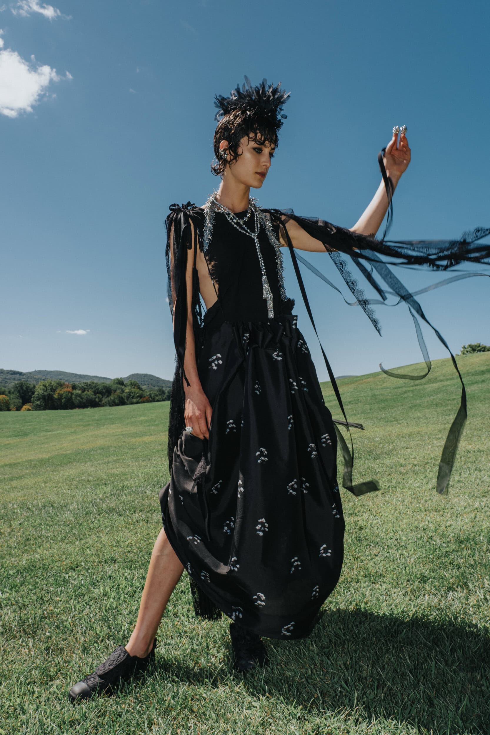 Collina Strada Spring 2027 Fashion Show Backstage