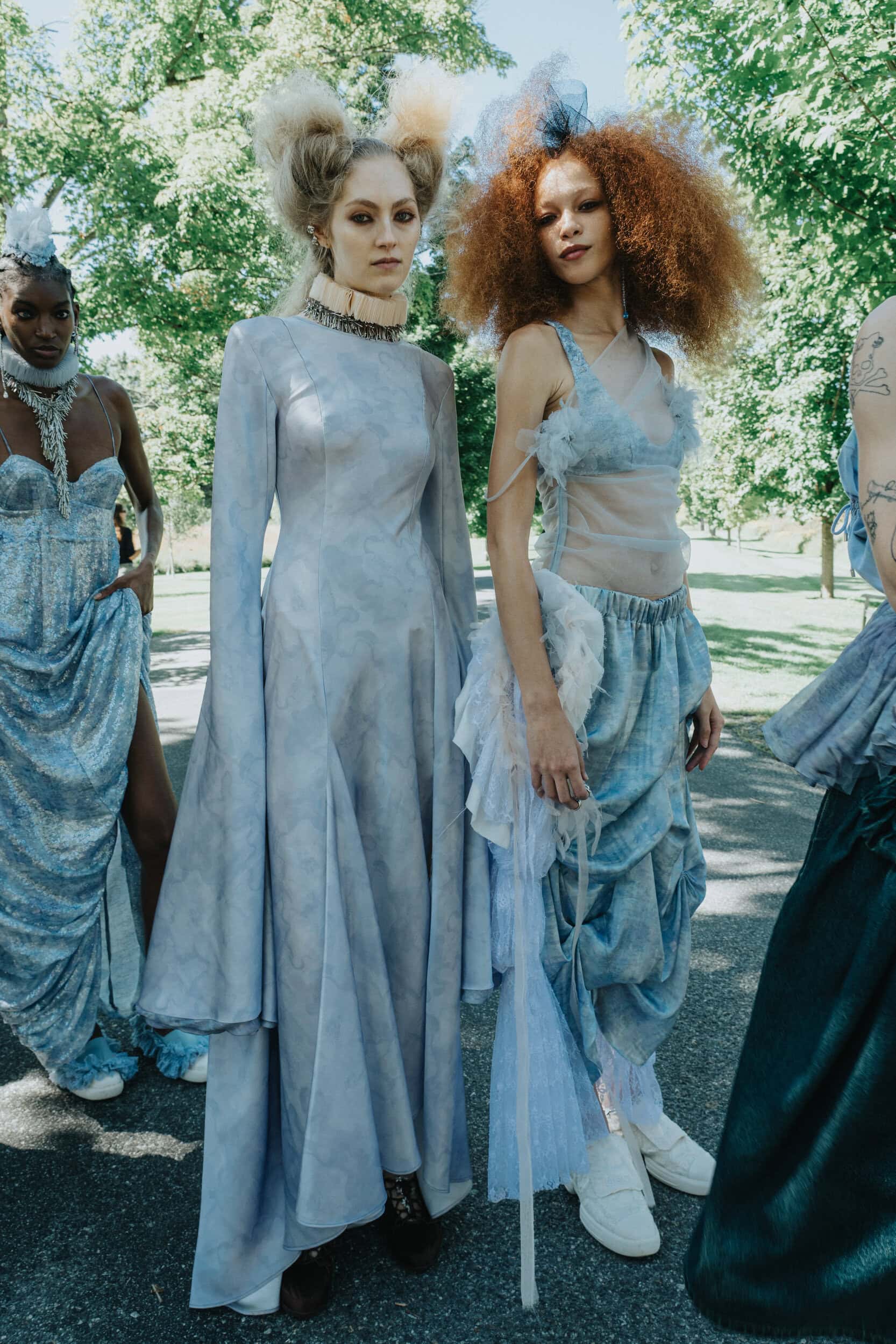 Collina Strada Spring 2027 Fashion Show Backstage