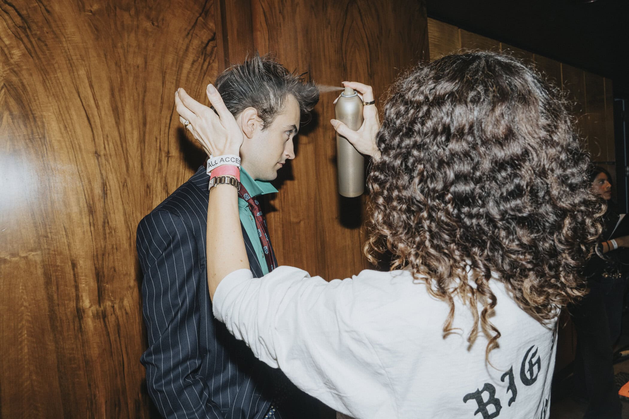 Conner Ives Spring 2027 Fashion Show Backstage