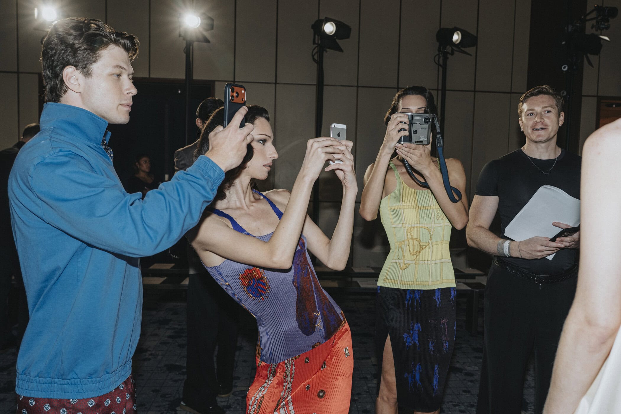 Conner Ives Spring 2027 Fashion Show Backstage