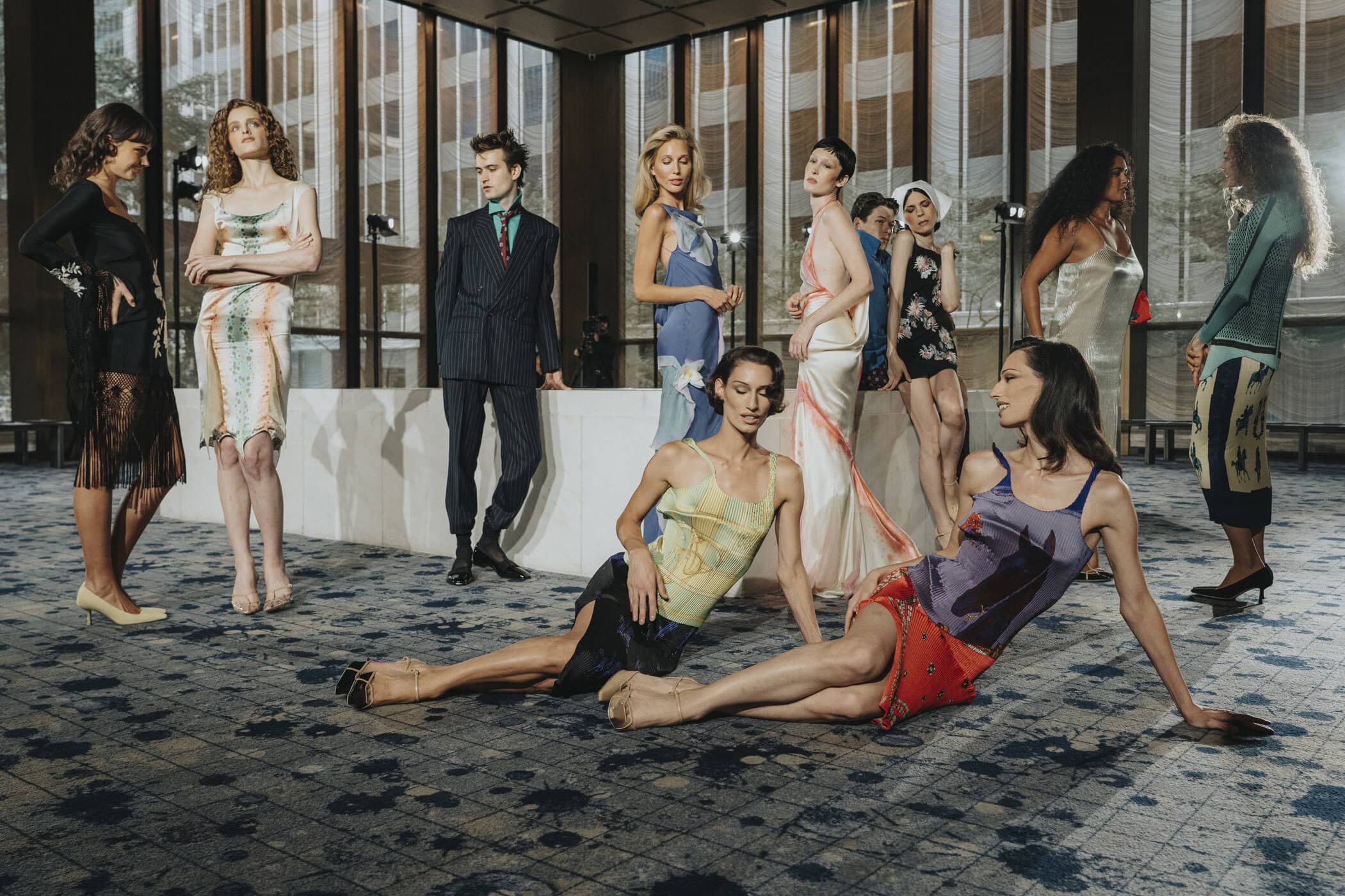 Conner Ives Spring 2027 Fashion Show Backstage