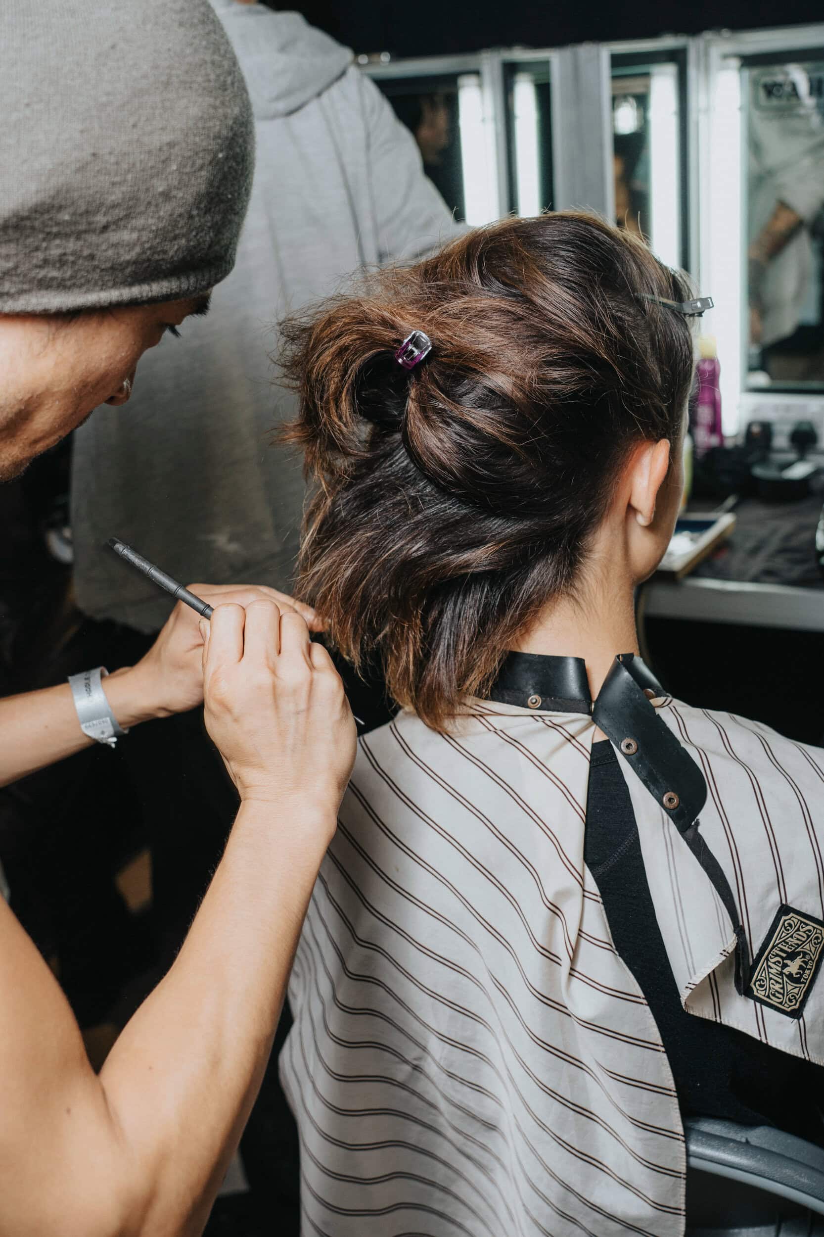 Charlie Constantinou Spring 2027 Fashion Show Backstage