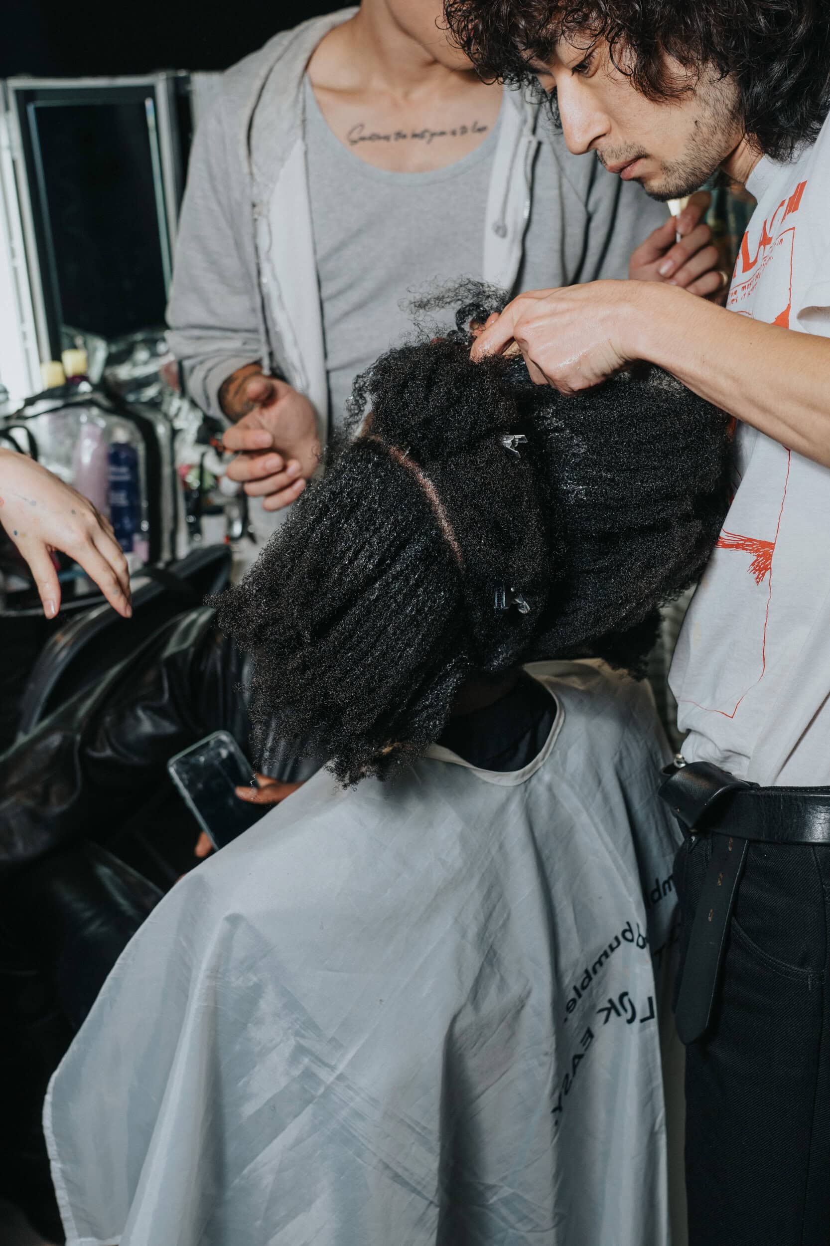 Charlie Constantinou Spring 2027 Fashion Show Backstage